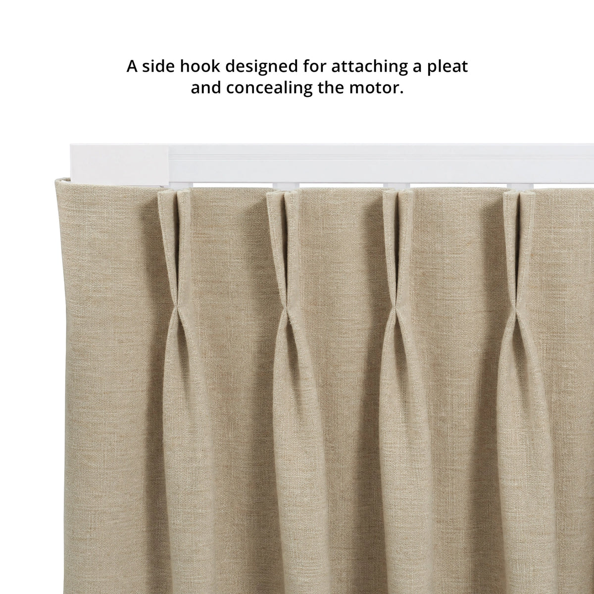 Aether Matter Rechargeable Smart Motorized Curtain Track