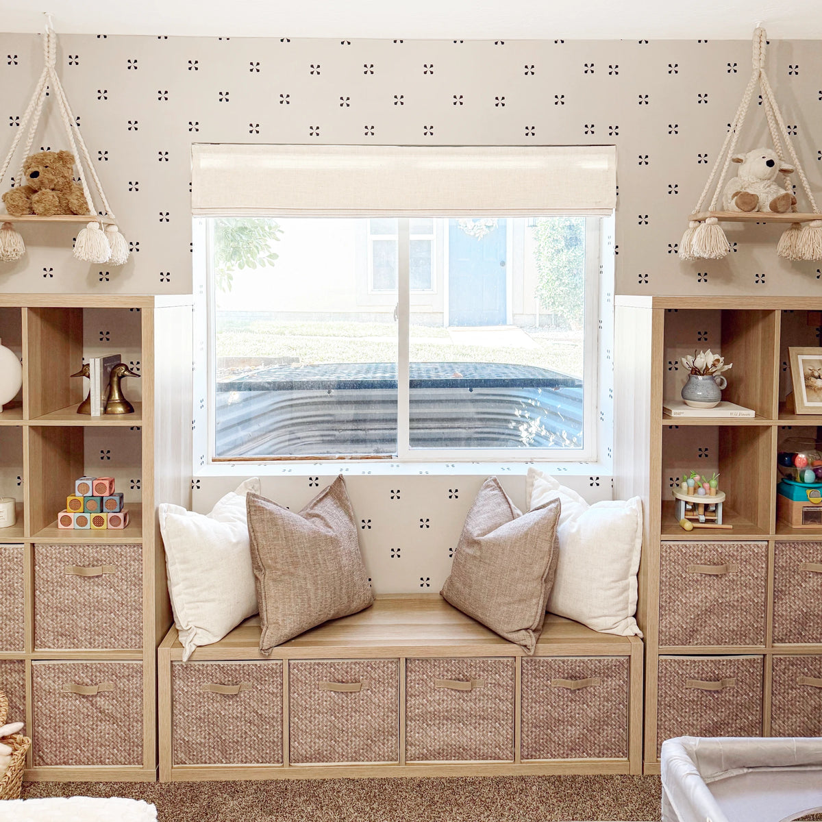 Amara Linen Roman Shades