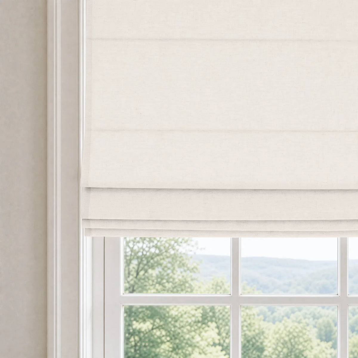 Amara Linen Roman Shades
