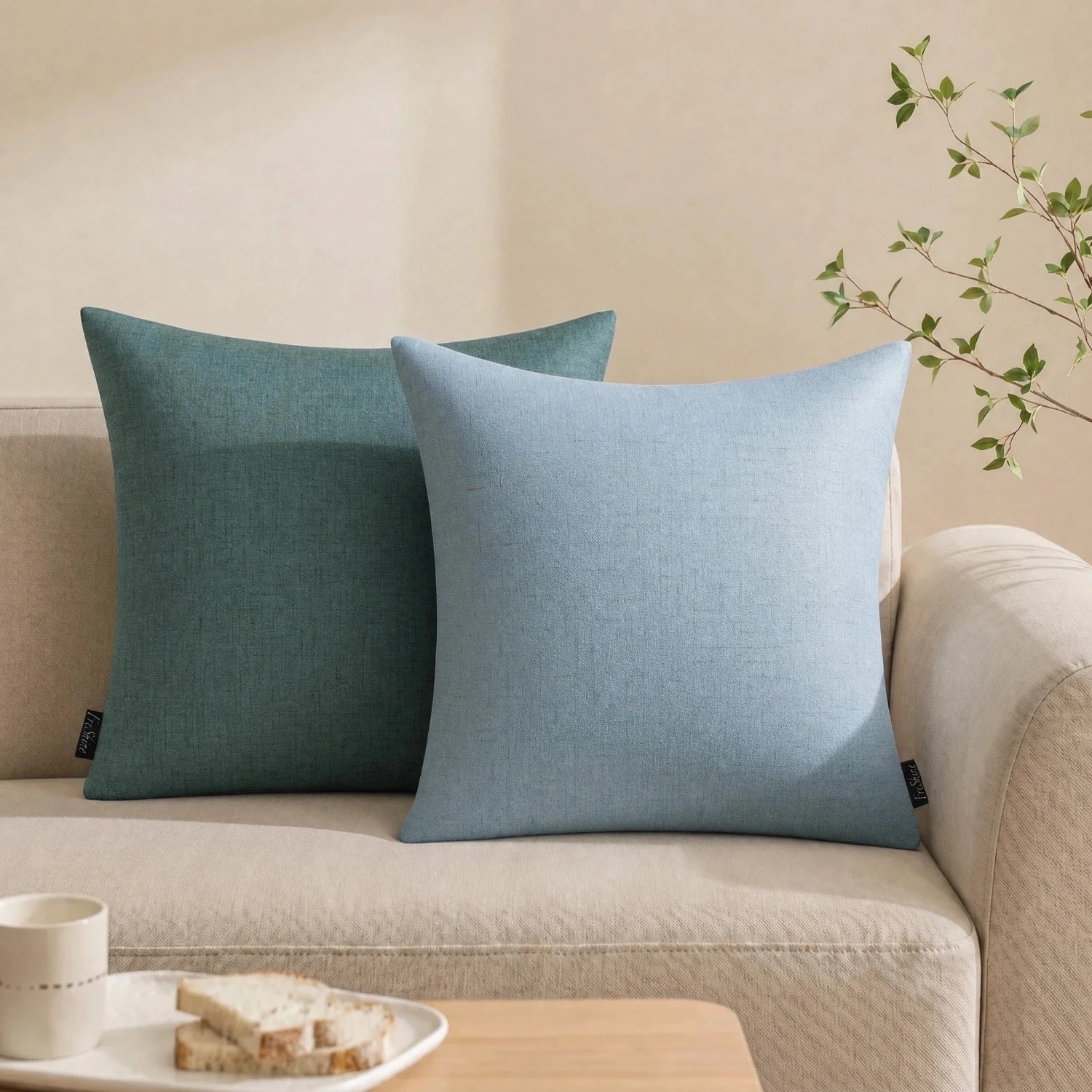 Amara Linen Blend Pillow Cover