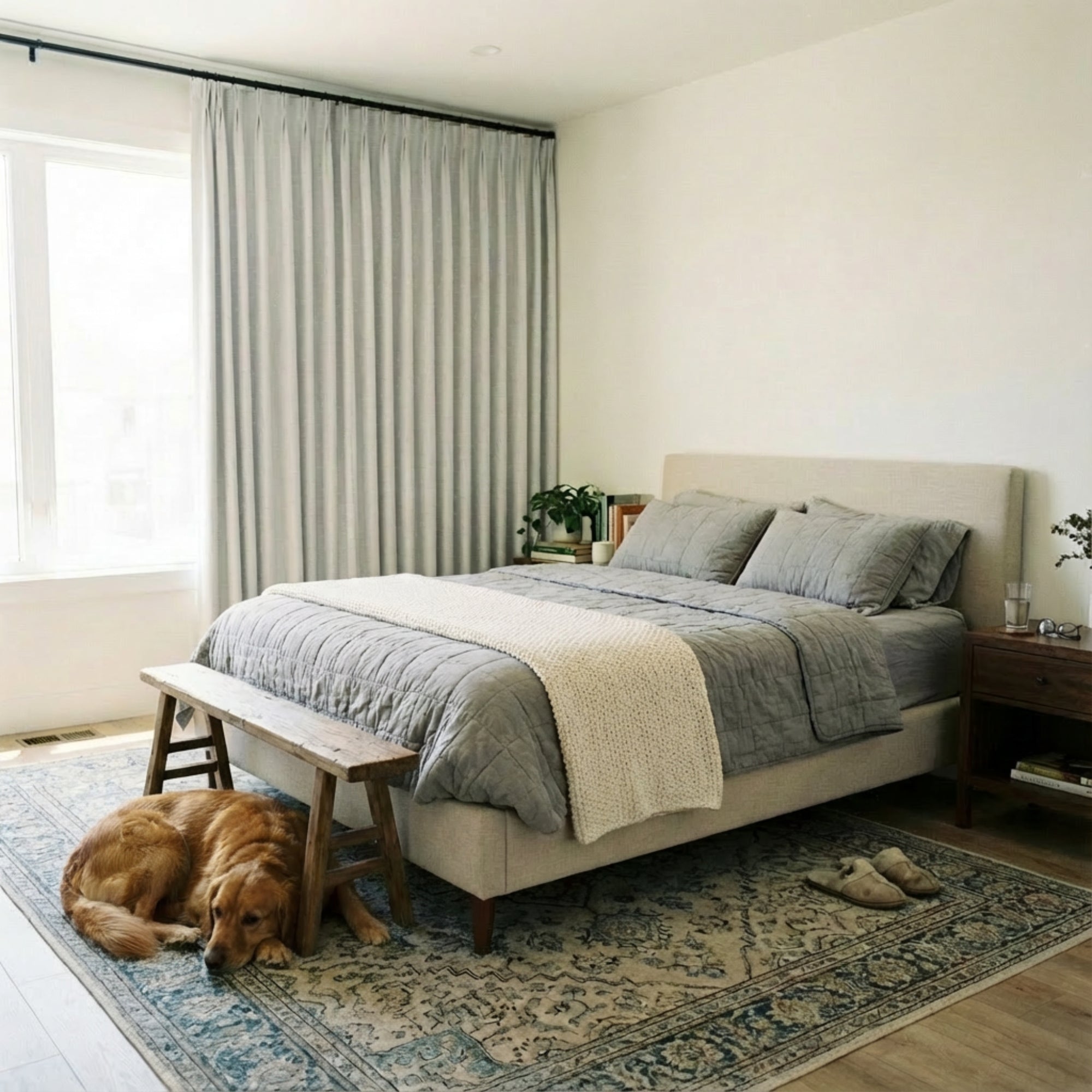 Arlise 100% Blackout Chenille Drapes for Better Sleep and Privacy