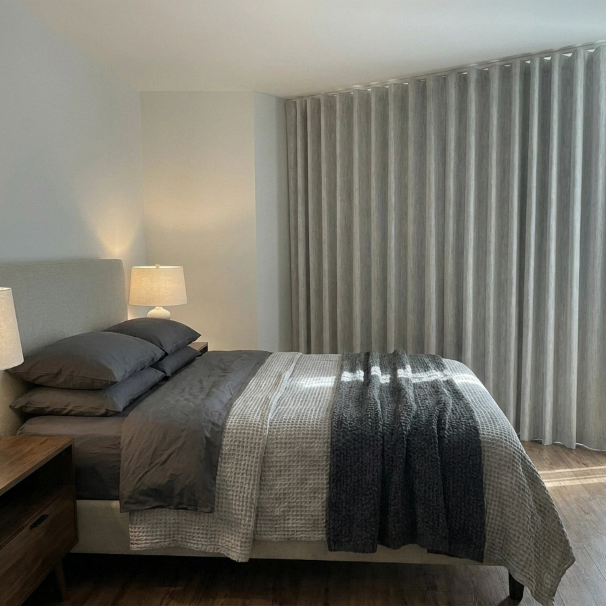 Arlise 100% Blackout Chenille Drapes for Better Sleep and Privacy