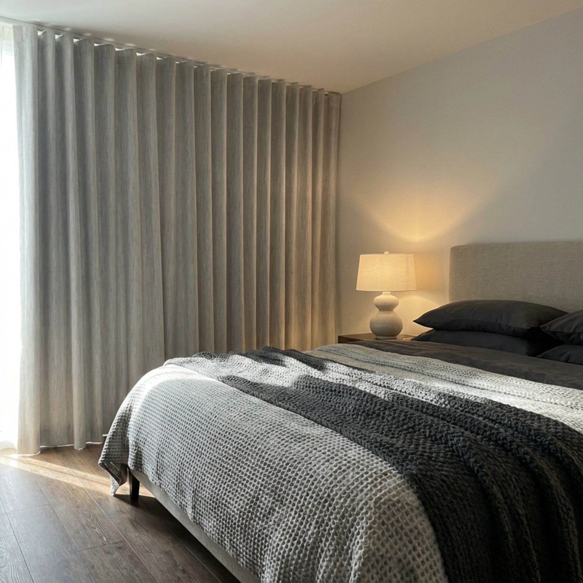 Arlise 100% Blackout Chenille Drapes for Better Sleep and Privacy