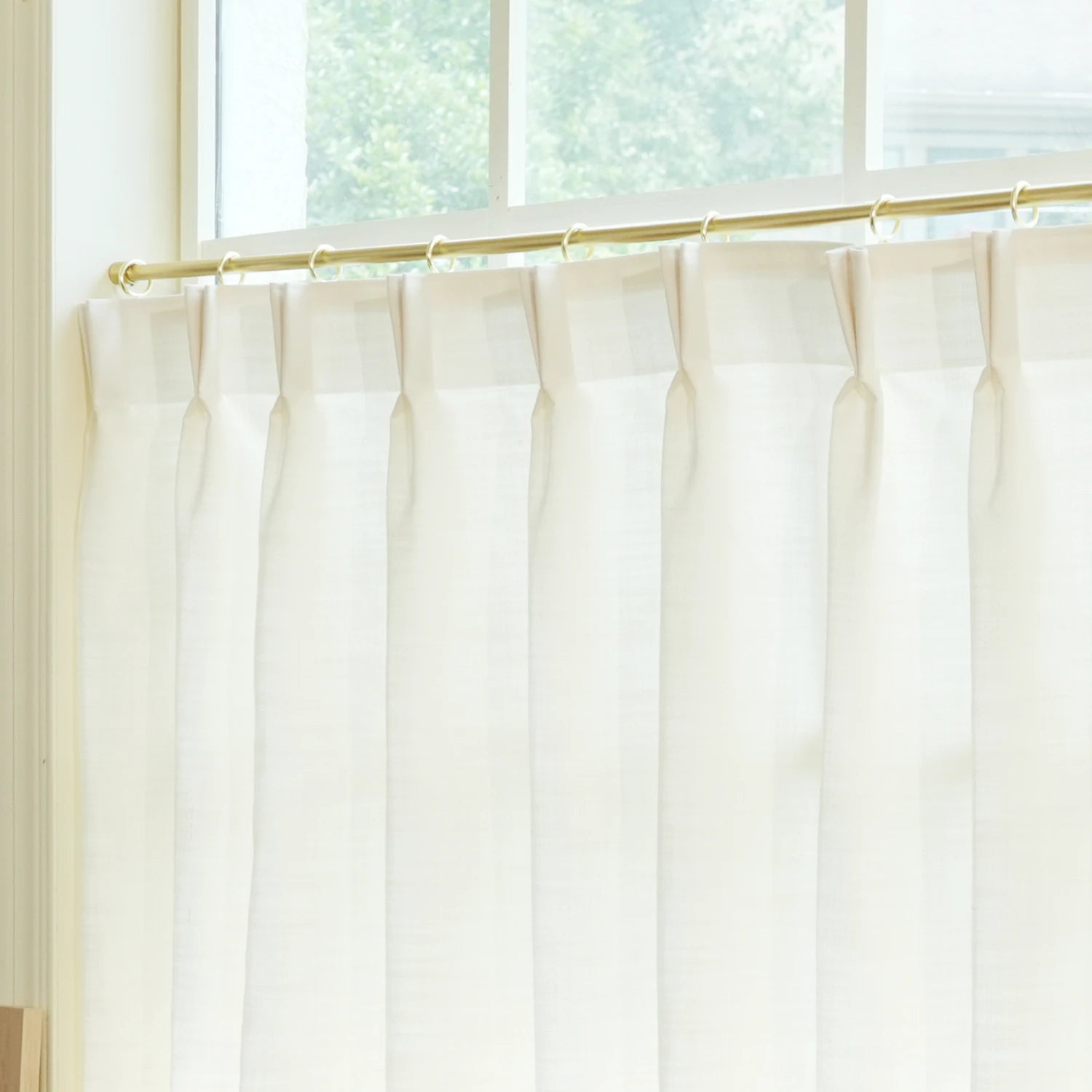 Avelon Custom 1/2" Cafe Curtain Rod, Door Curtain Rod