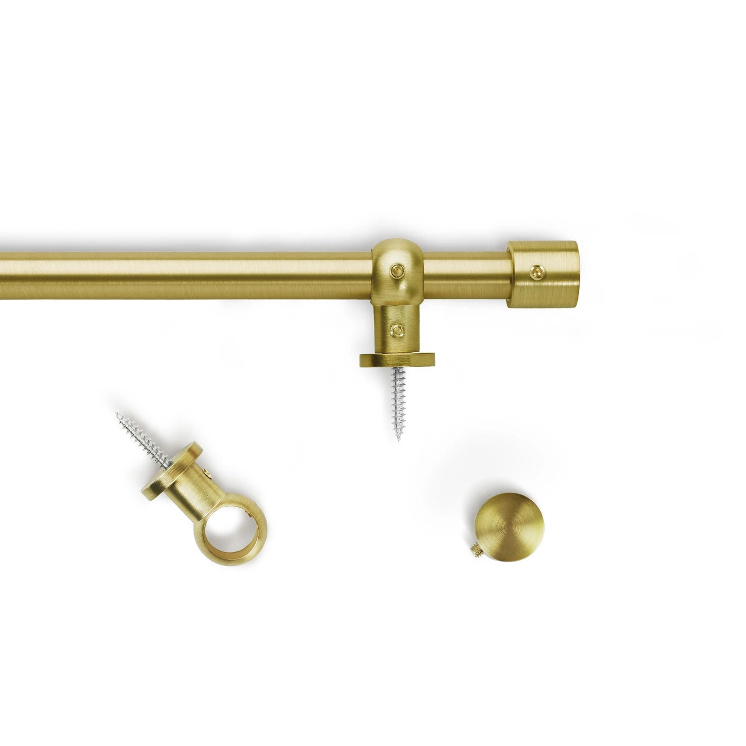 Avelon Custom 1/2" Cafe Curtain Rod, Door Curtain Rod