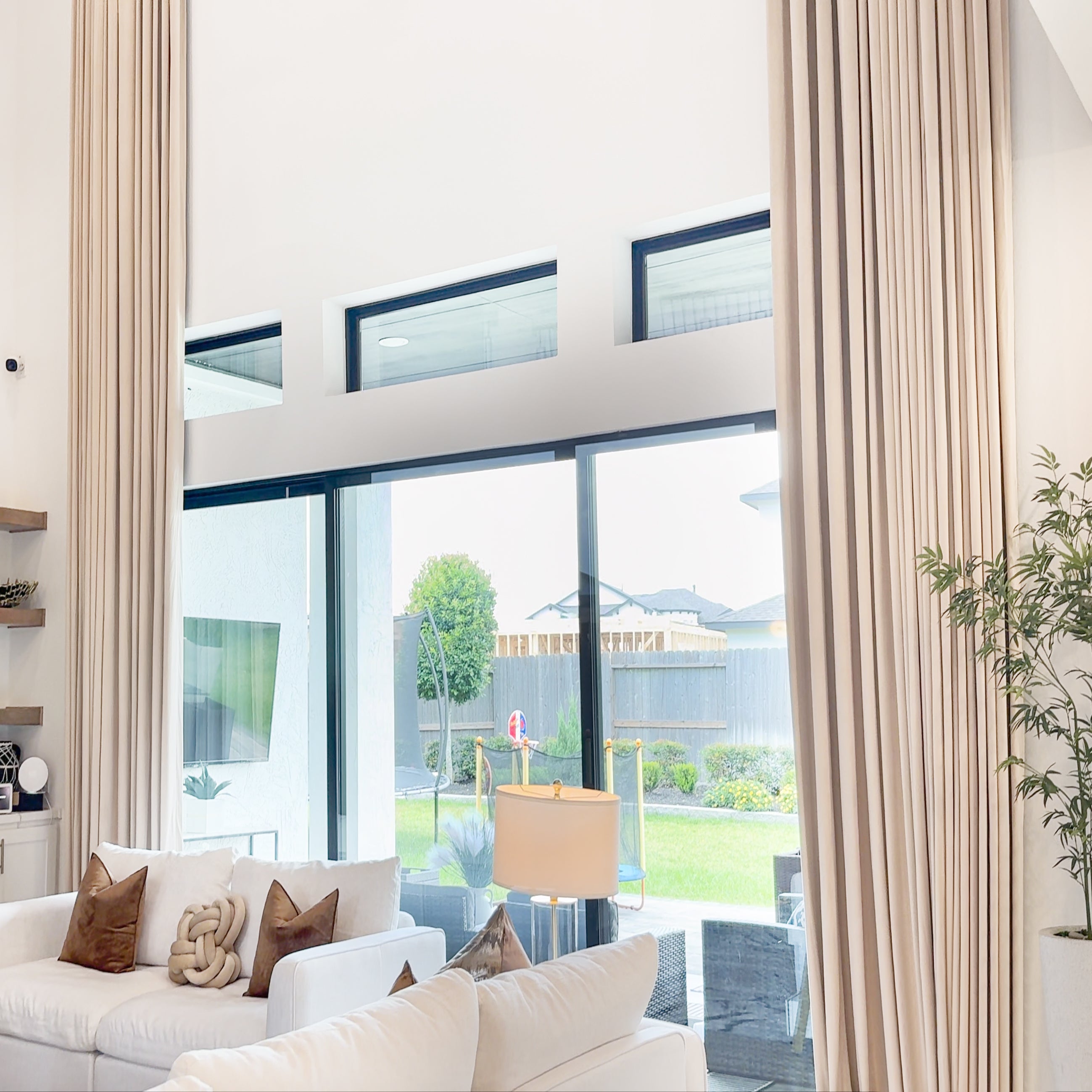 Calista crystal velvet curtains img-2, luxurious drapes showcased to display the product's plush texture and opulent drape effect