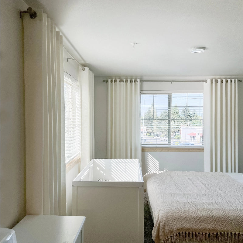 Celina_8823 custom linen curtains – elegant fabric drapes for bedroom