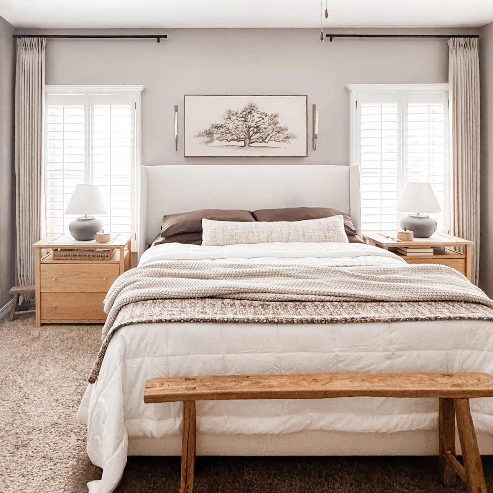 Freshine Celina Linen Curtain for an Elegant Faux Linen Drapery with a Refined Look