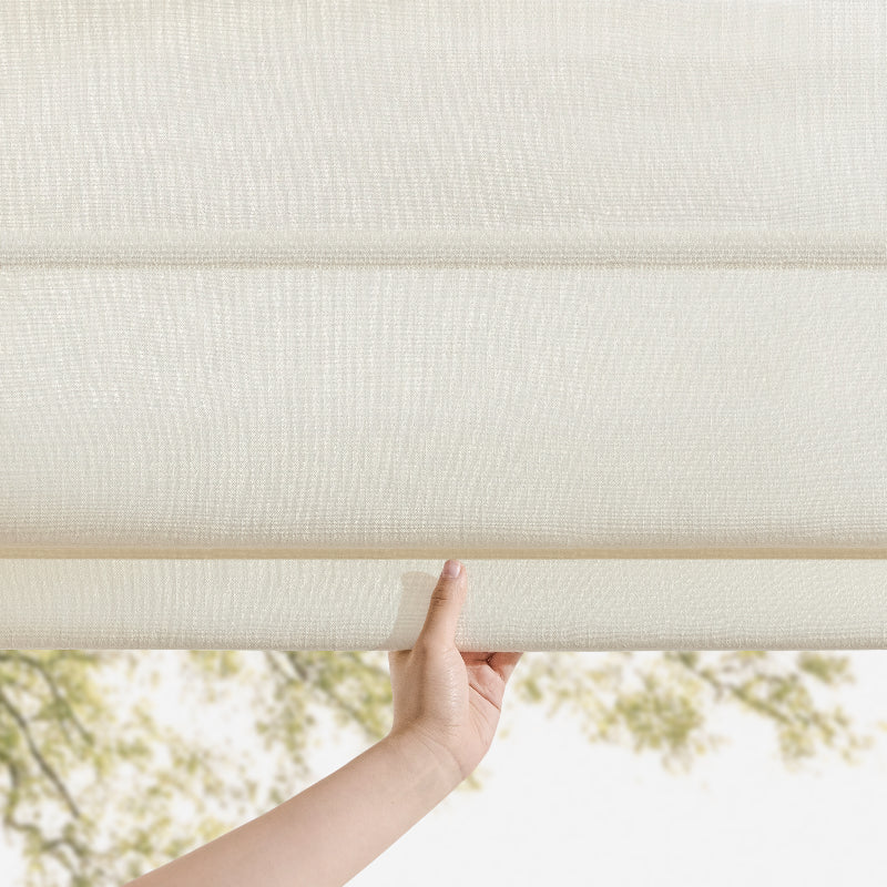 Celina 8823-1 elegant pleated roman shades for kids room scene 5