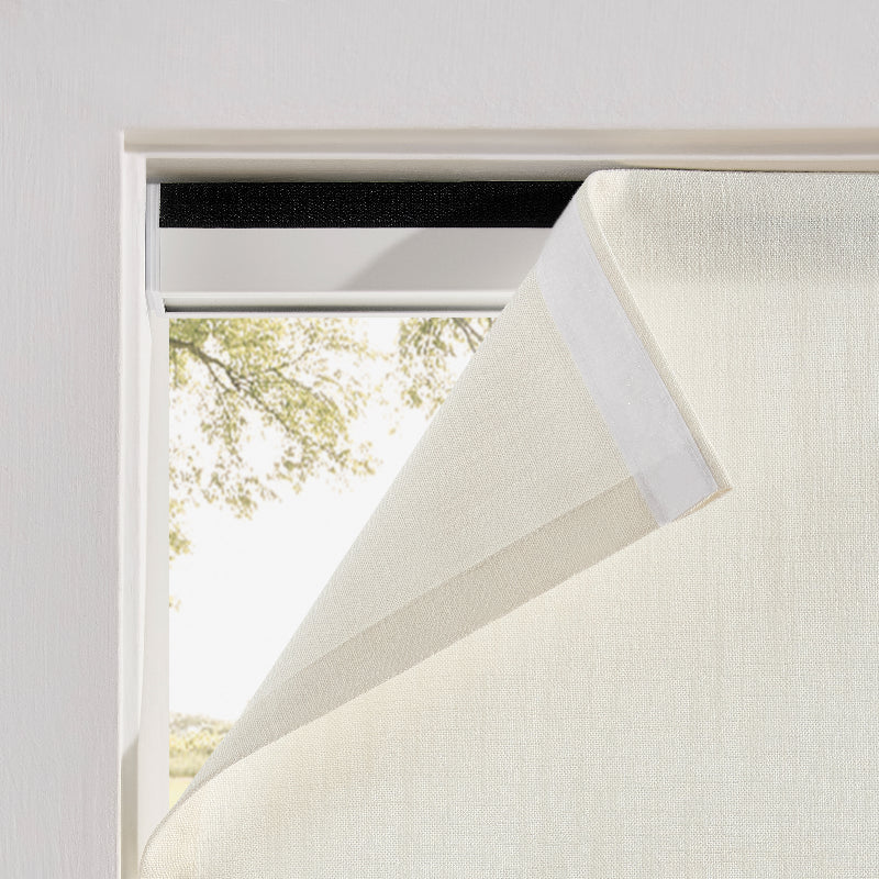 Celina 8823-1 elegant pleated roman shades, modern living room scene 7, light-filtering fabric with classic tailored folds