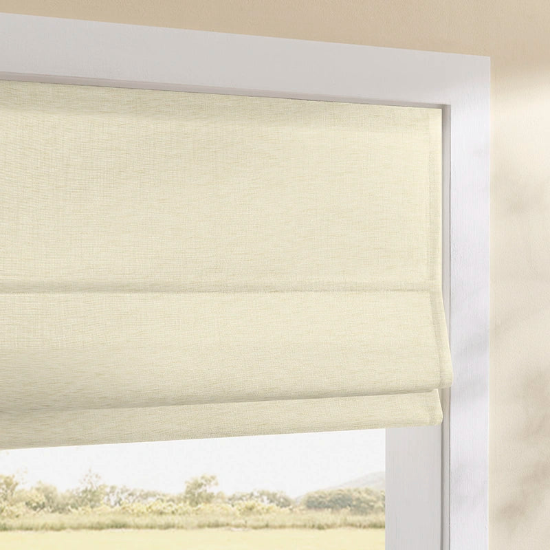 Celina 8823-2 elegant pleated roman shades scene 4