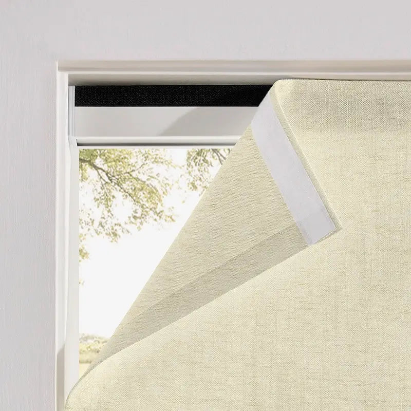Celina 8823-2 elegant pleated roman shades scene 7