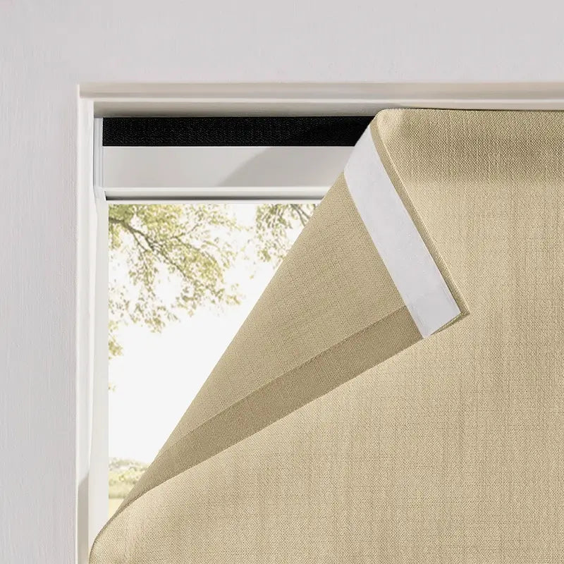 Celina 8823-5 elegant pleated Roman shades view 7 showcasing the refined fabric drapes for home interior spaces