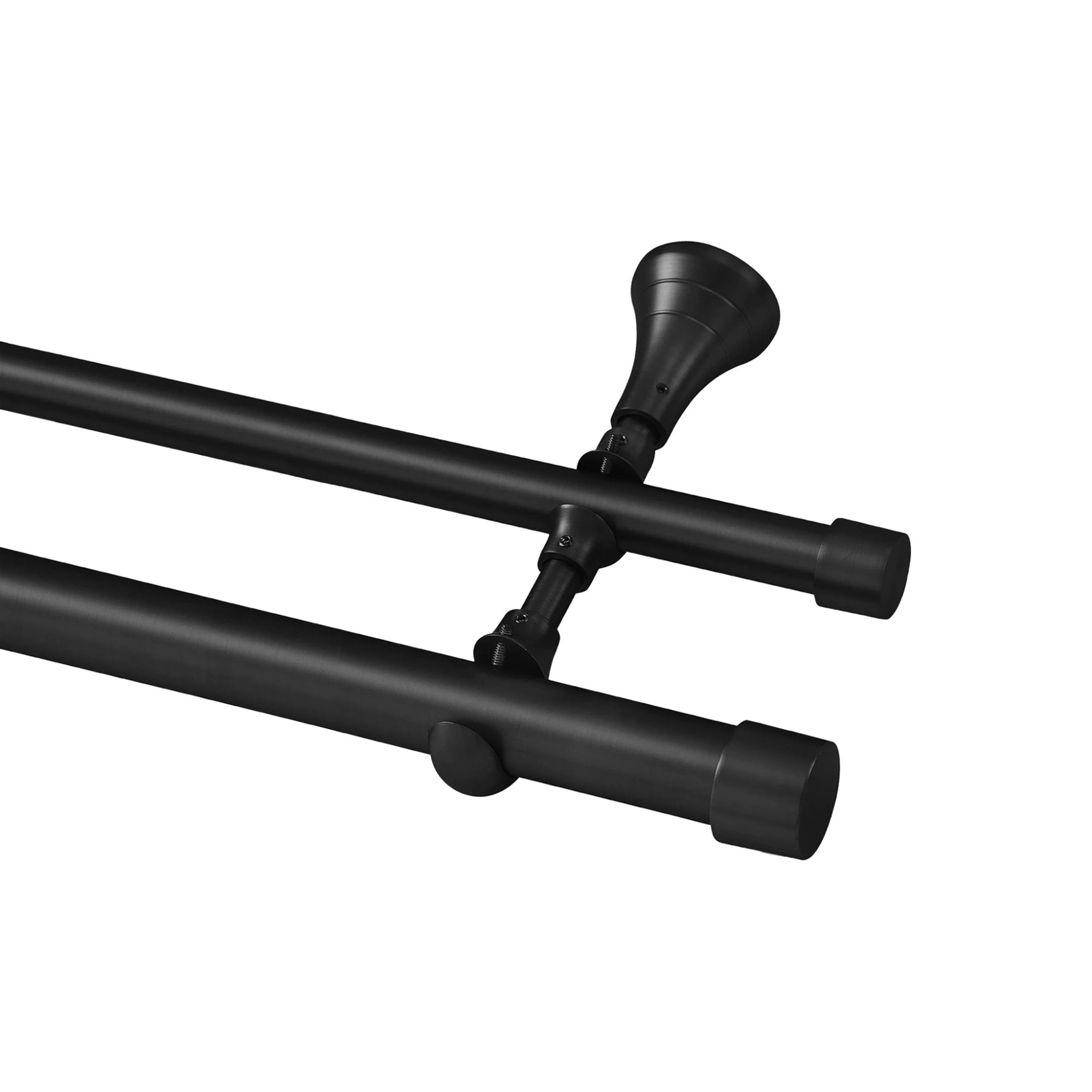 Collins Double Decorative Curtain Rods, perfectly complements all decor styles from classic to modern