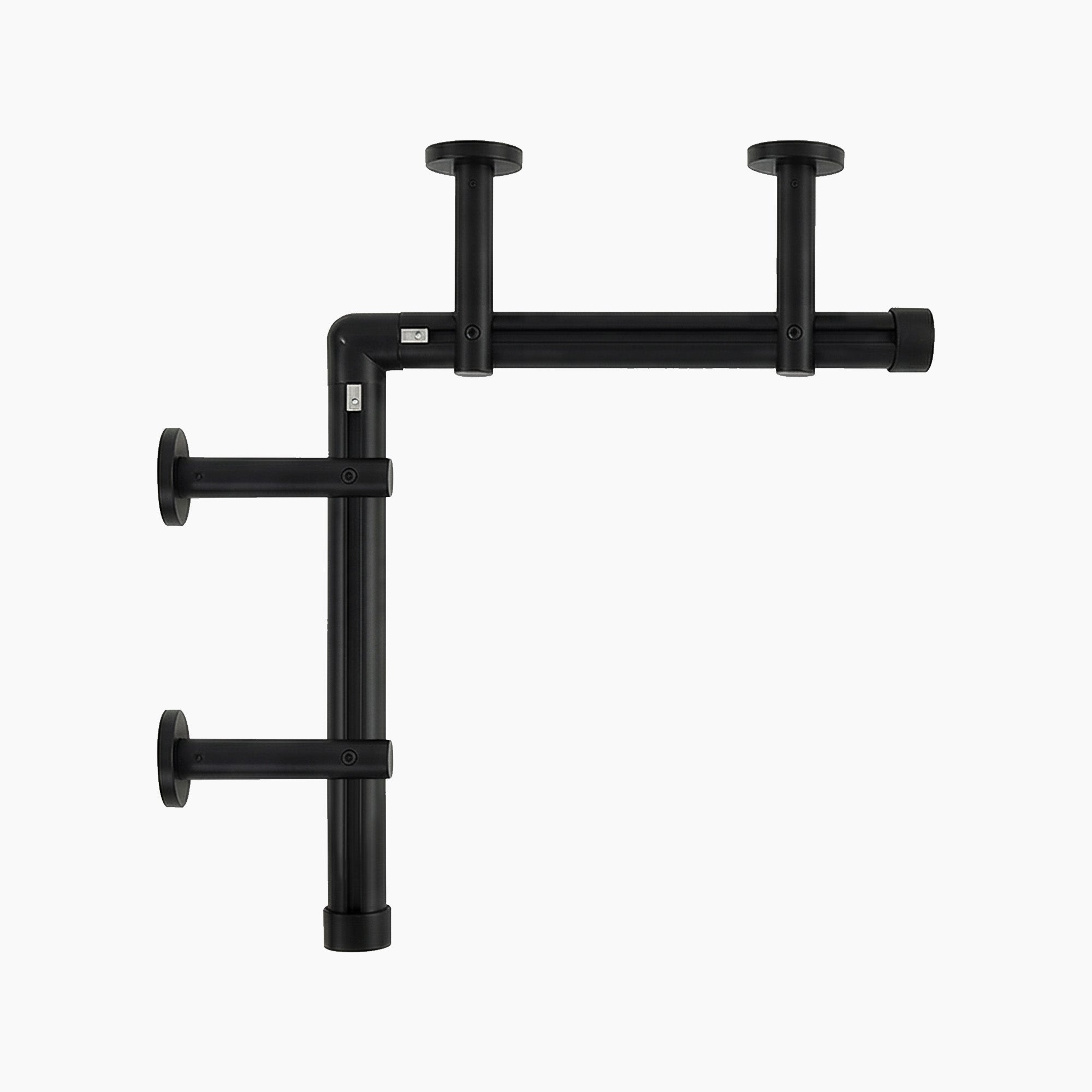 Darian Single Custom Traverse Curtain Rod, custom tailored for a perfect fit