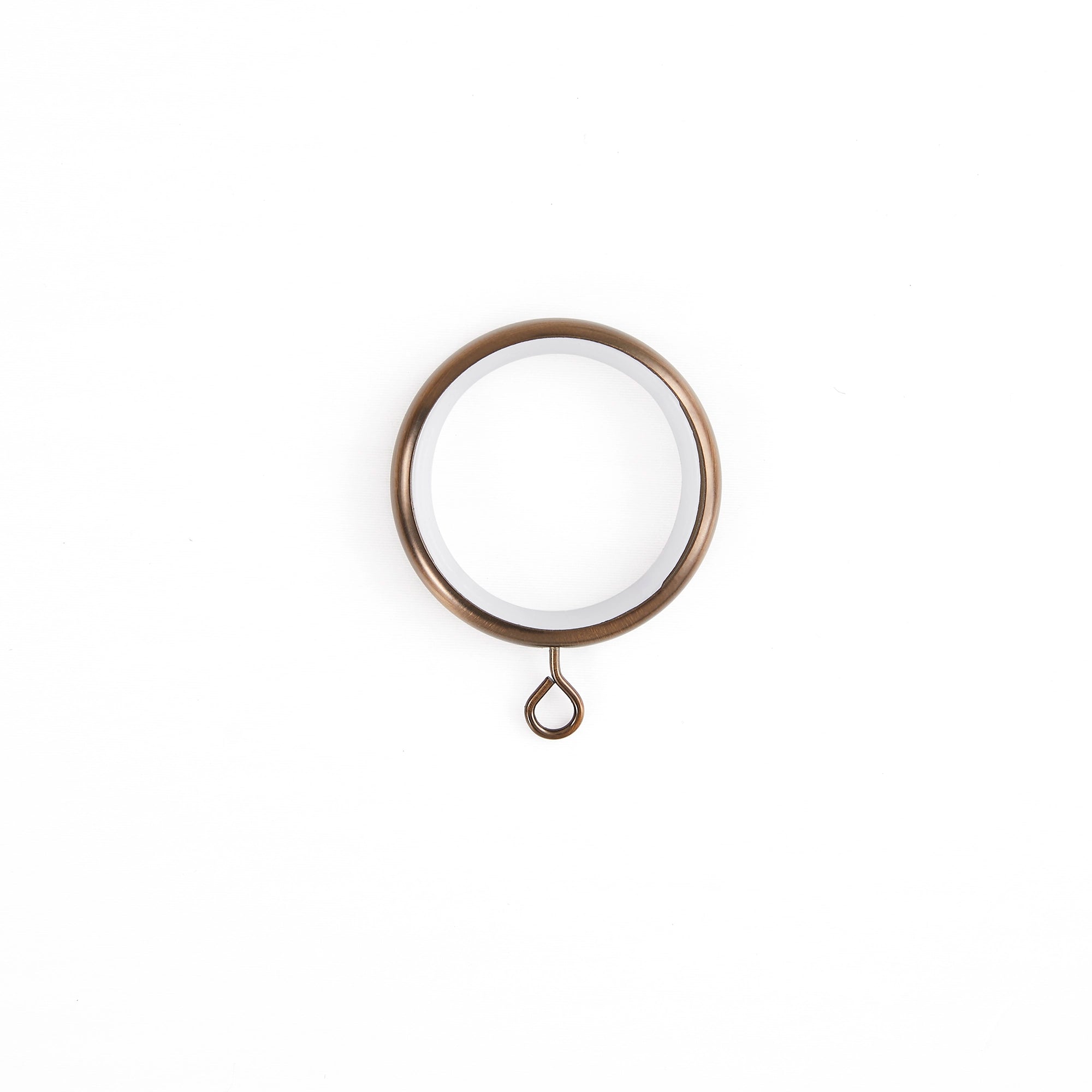 Darian Single Custom Traverse Curtain Rod Rod-14 showing silent gliding pulley with individual pulley style demonstration