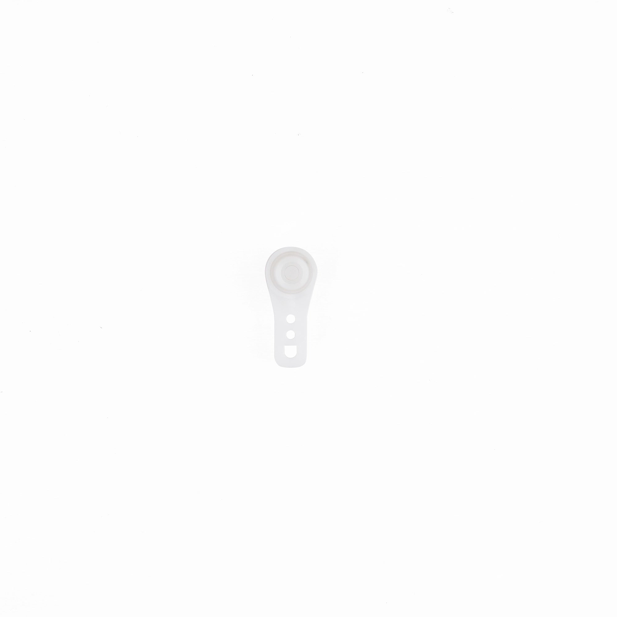 Darian Single Custom Traverse Curtain Rod Rod-16 showing individual style of pleated or flat curtain glider beads demonstration