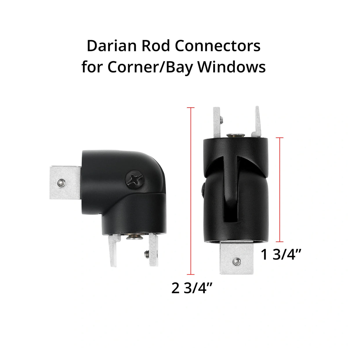 Darian Single Custom Traverse Curtain Rod