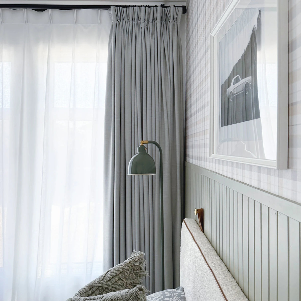 Delsia Linen-Rich Light Filtering Curtains – Natural Slub Texture Drapes for Living Room & Bedroom