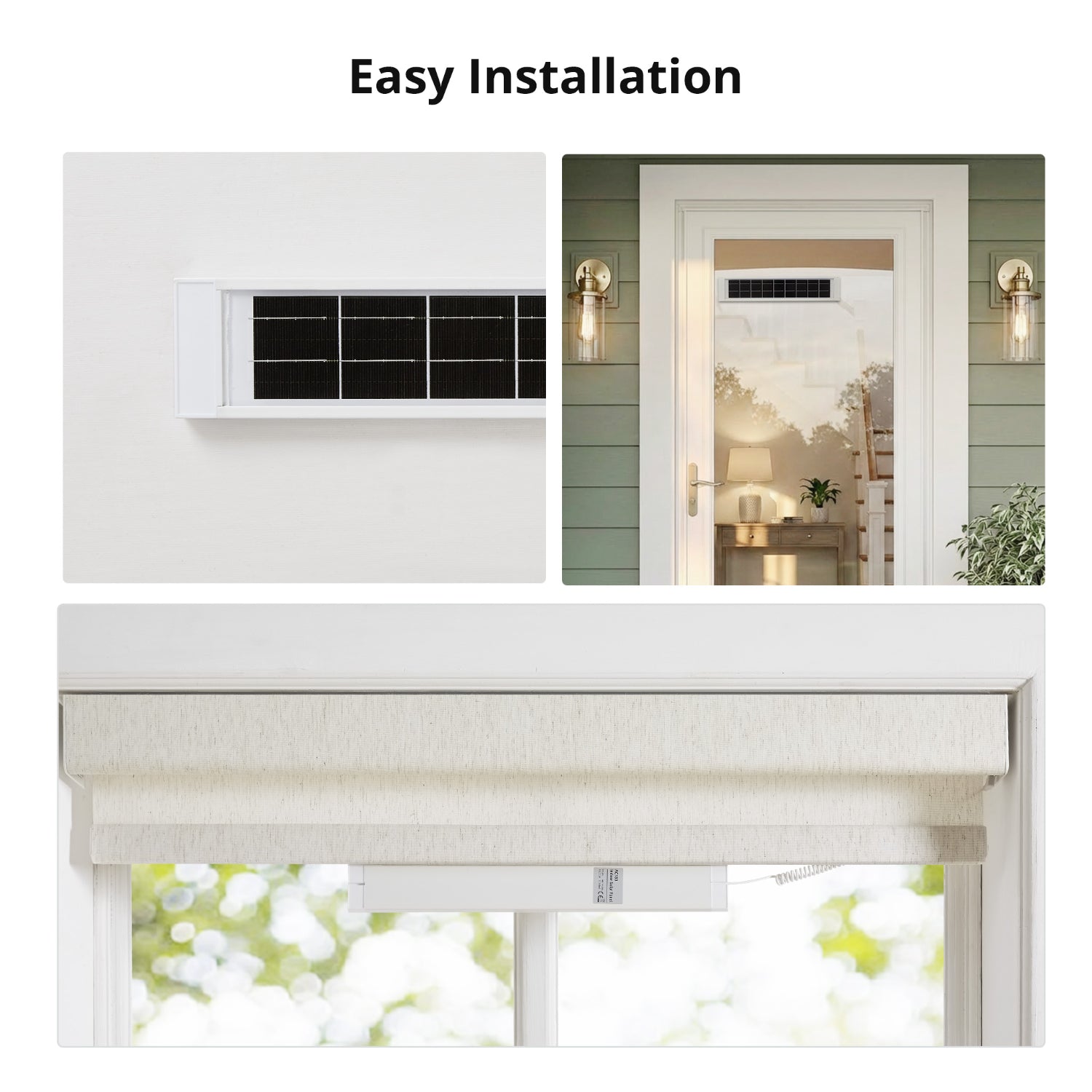 Lysandra Smart Motorized 100% Blackout Roller Shades