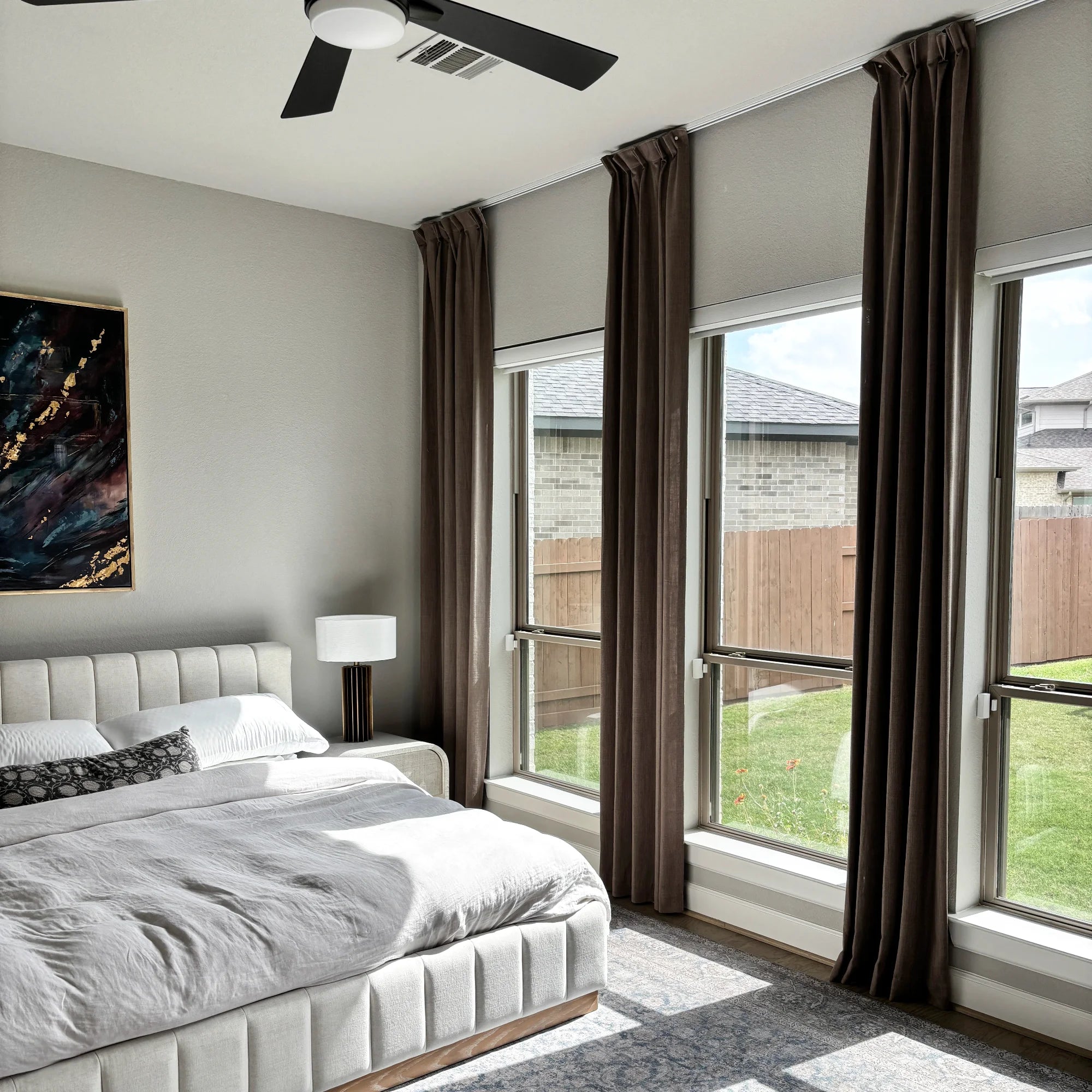 Elara elegant linen curtains 89850-10-2, showcasing the sophisticated texture and drape of the curtains