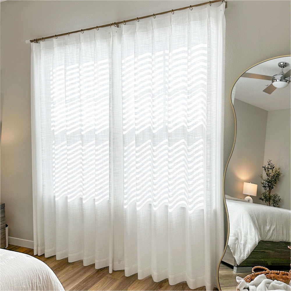 Freshine Elara Linen Blend Curtains for Elegant and Luxurious Drapes in Every Room