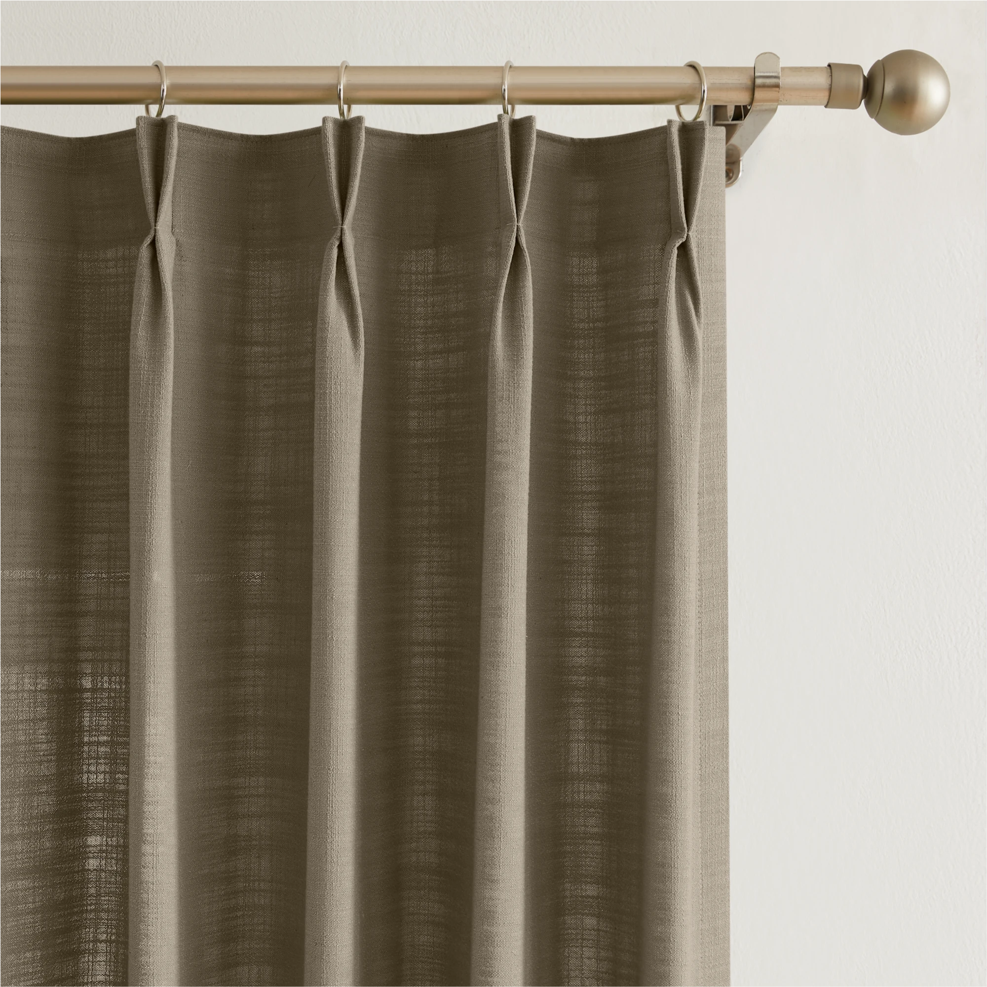 Elara 89850-10 linen blend light-filtering curtain detail