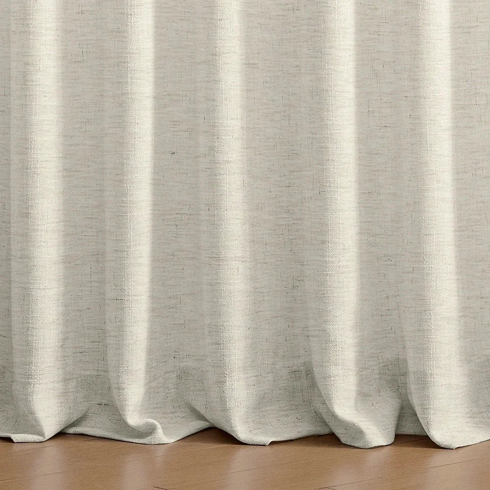 Elara Linen Curtains – Elegant Drapes 89850-2_scene_5 highlighting elegant linen drapes in a contemporary home scene