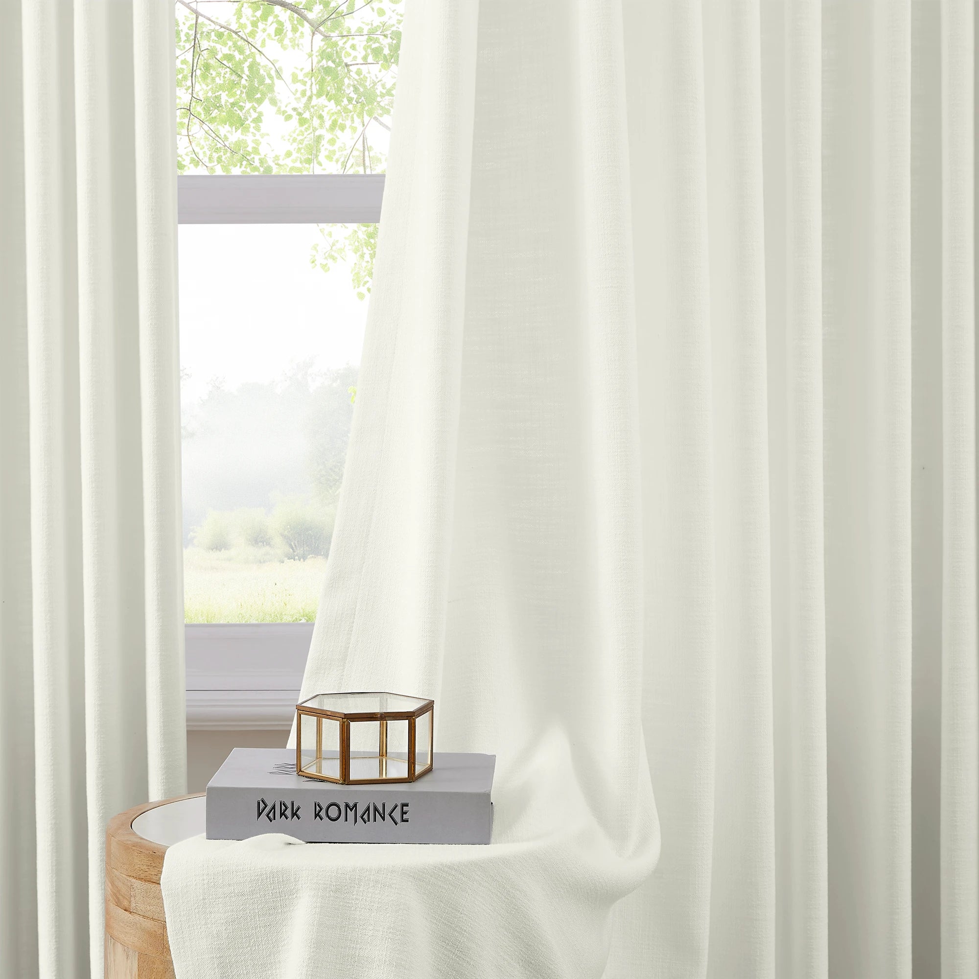 Elowen 7084-4 floor-to-ceiling heavyweight drapery showcased in a product image