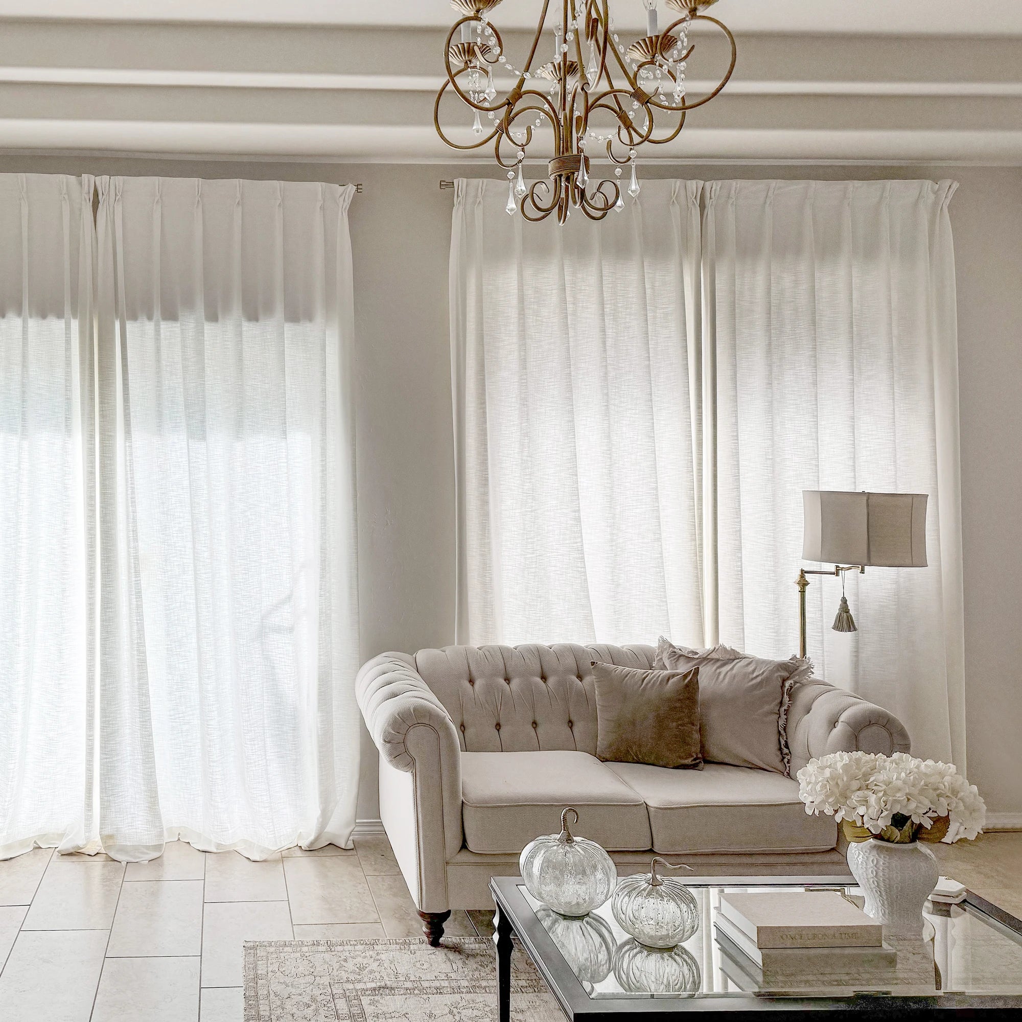Elowen Heavyweight Polyester Drapery for Dining Room