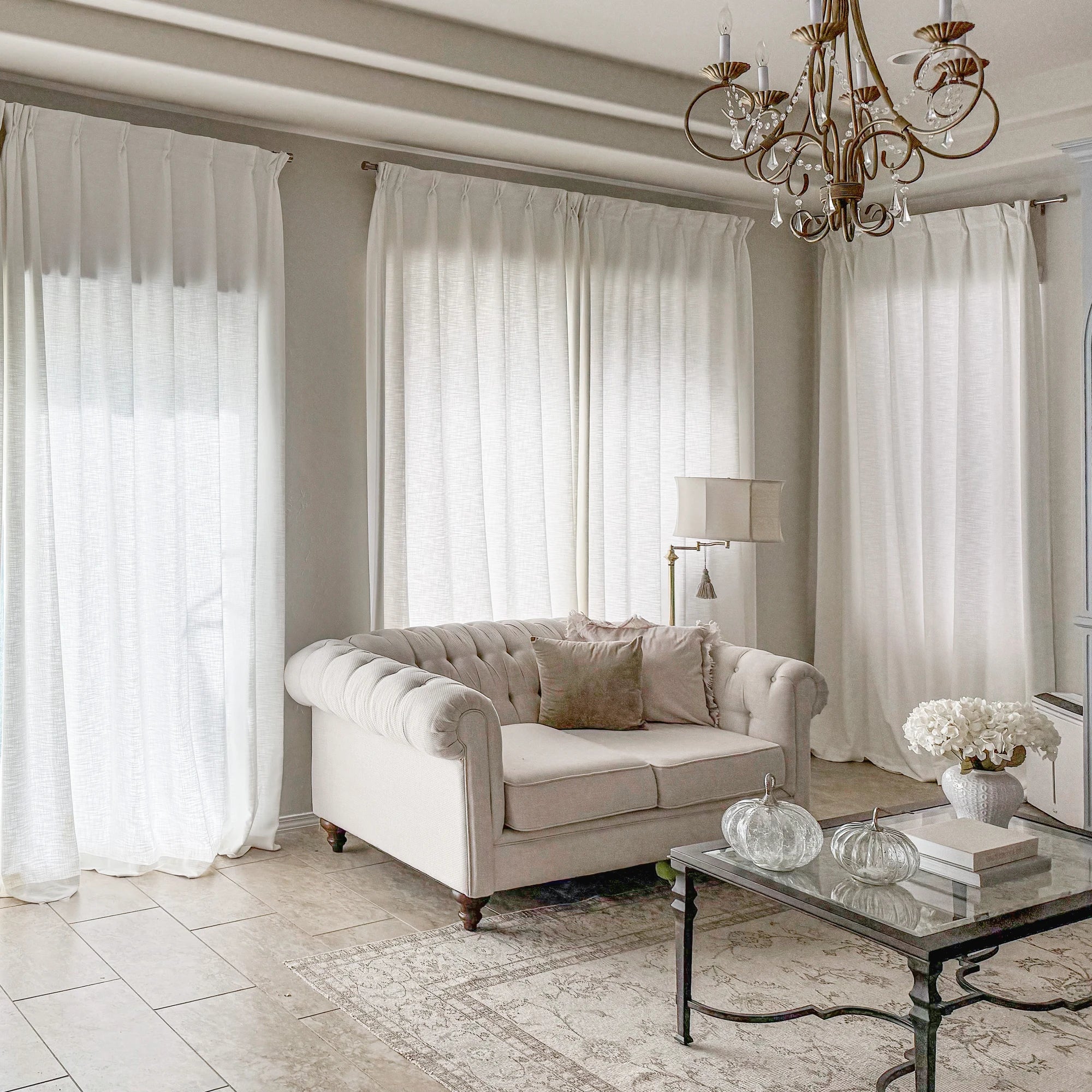 Elowen Heavyweight Polyester Drapery for Dining Room