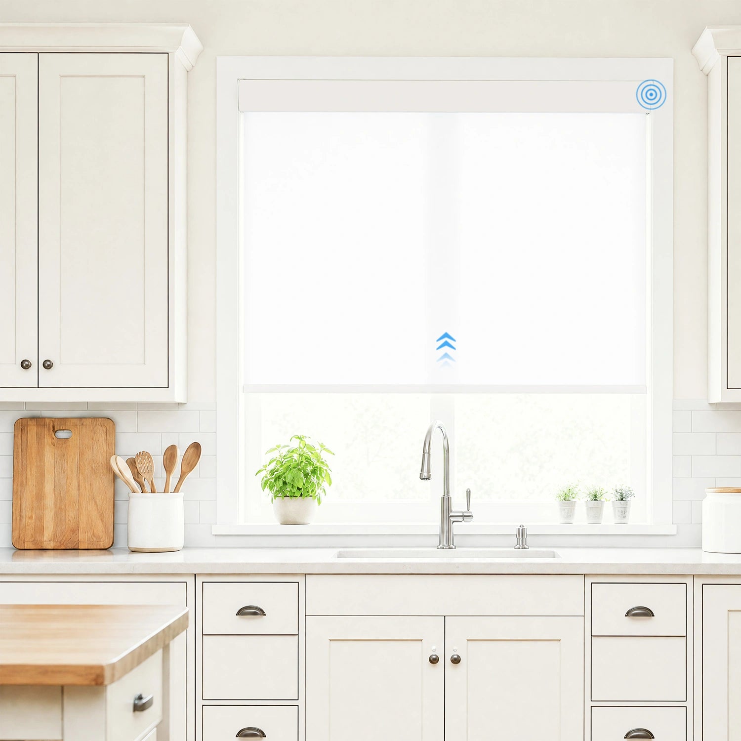 Elyna Smart Motorized 60% Light Filtering Roller Shades