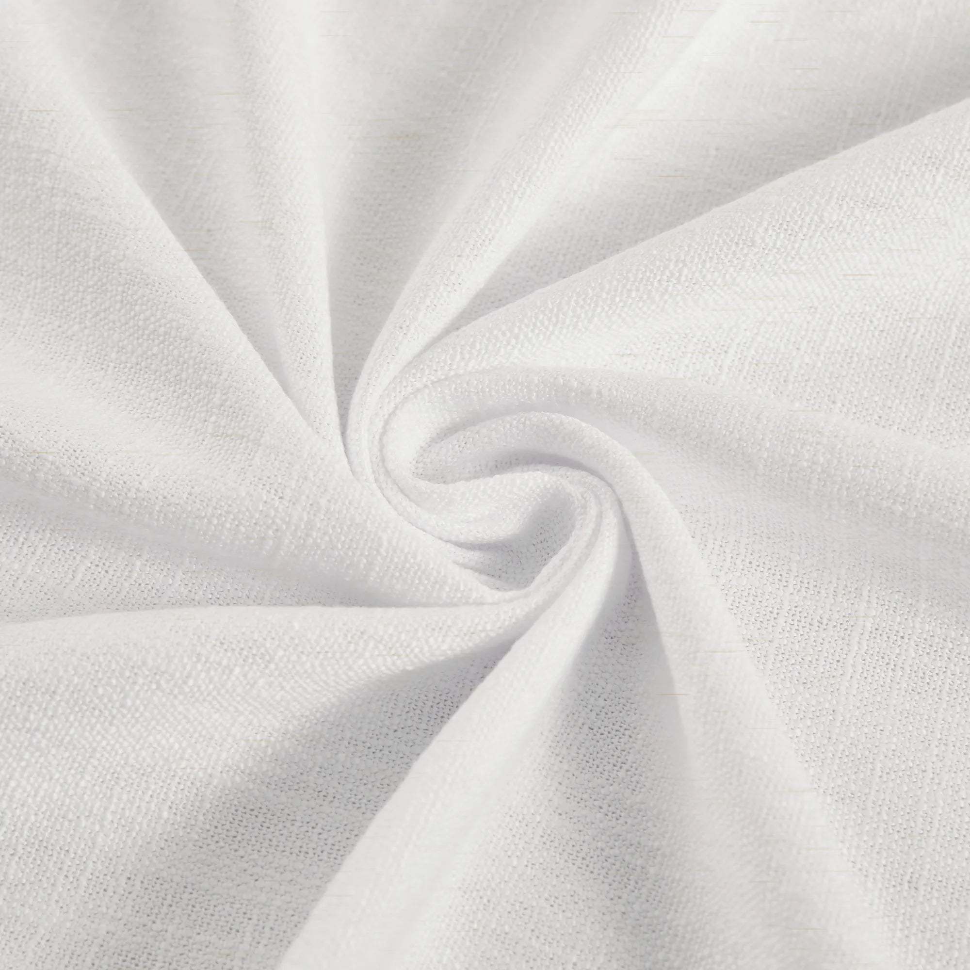 Emilia 1908-1 cotton drape pleated curtains, elegant and refined design, detail display