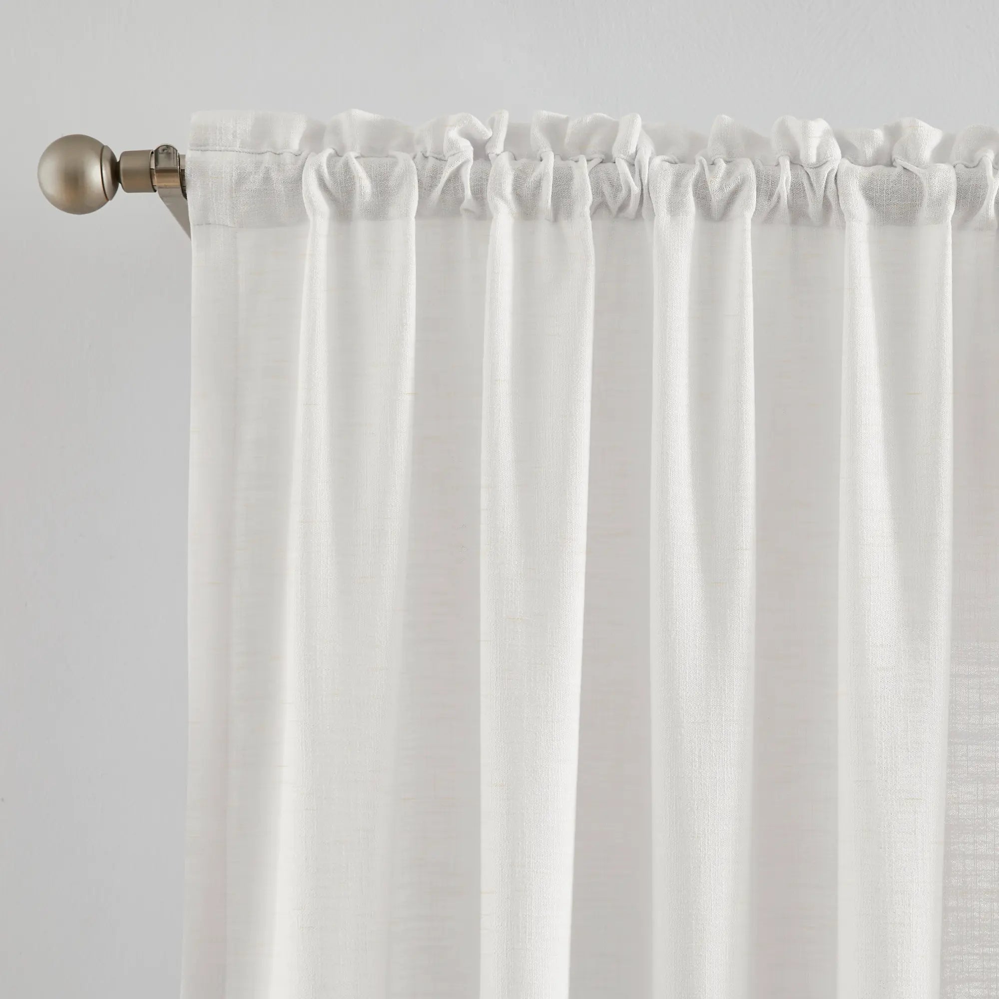 Emilia 1908-1 elegantly designed cotton curtains showcase the soft texture and graceful drape of the curtains