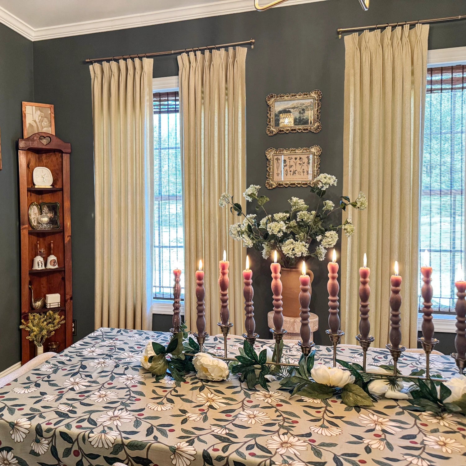 Esmira Woven Texture Cotton-Linen Blend Drapes