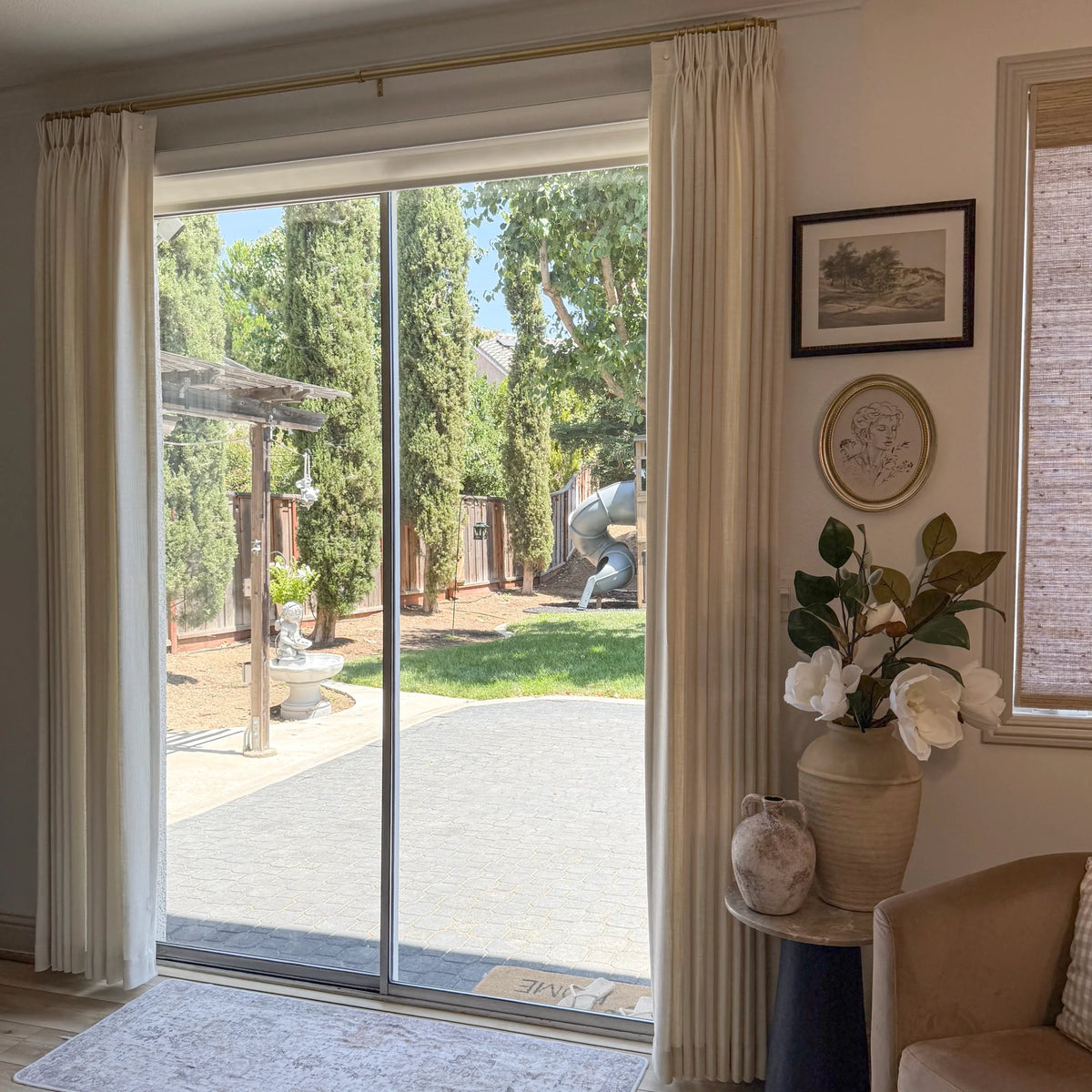 Fiora cotton curtains 9520-2-3, elegant custom drapes with premium cotton fabric and tailored design showcased for home decor