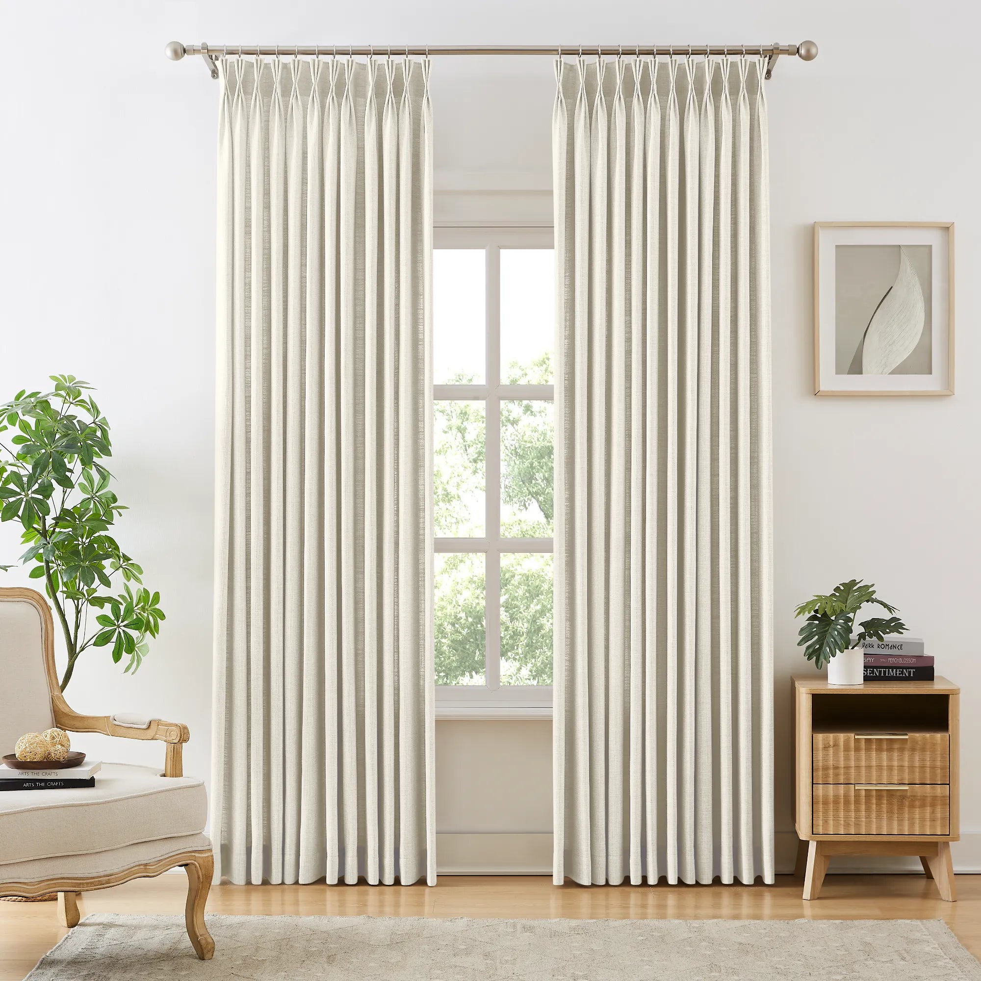 Fiora cotton curtains 9520-2, elegant custom drapes showcased with premium fabric and tailored design for home decor