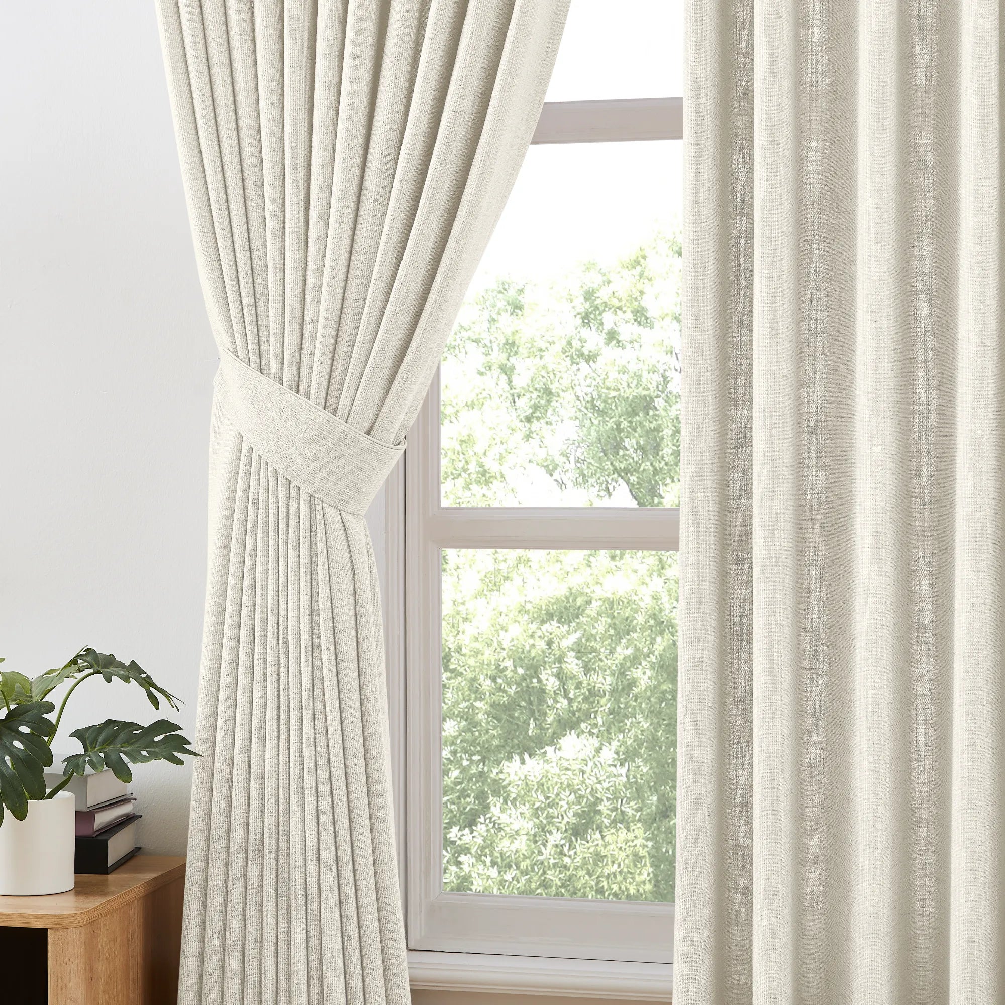 Soft and durable Fiora Cotton Curtains, perfect for adding comfort and style to your home.