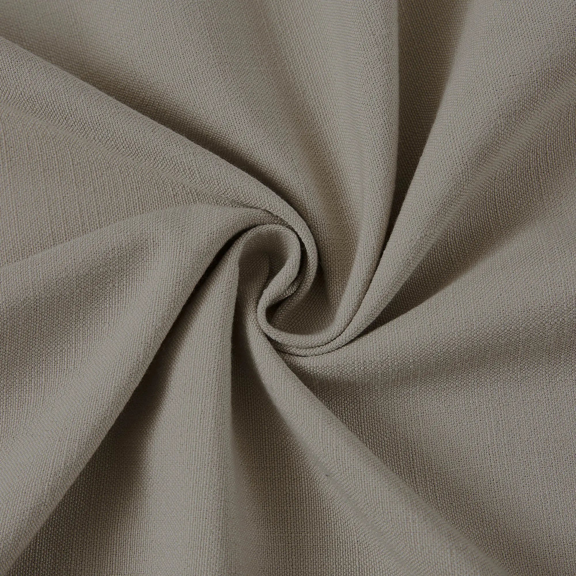 Ilythra cotton-linen light filtering layered double-layer curtain set model 608-4 detail 1 showing curtain fabric and design