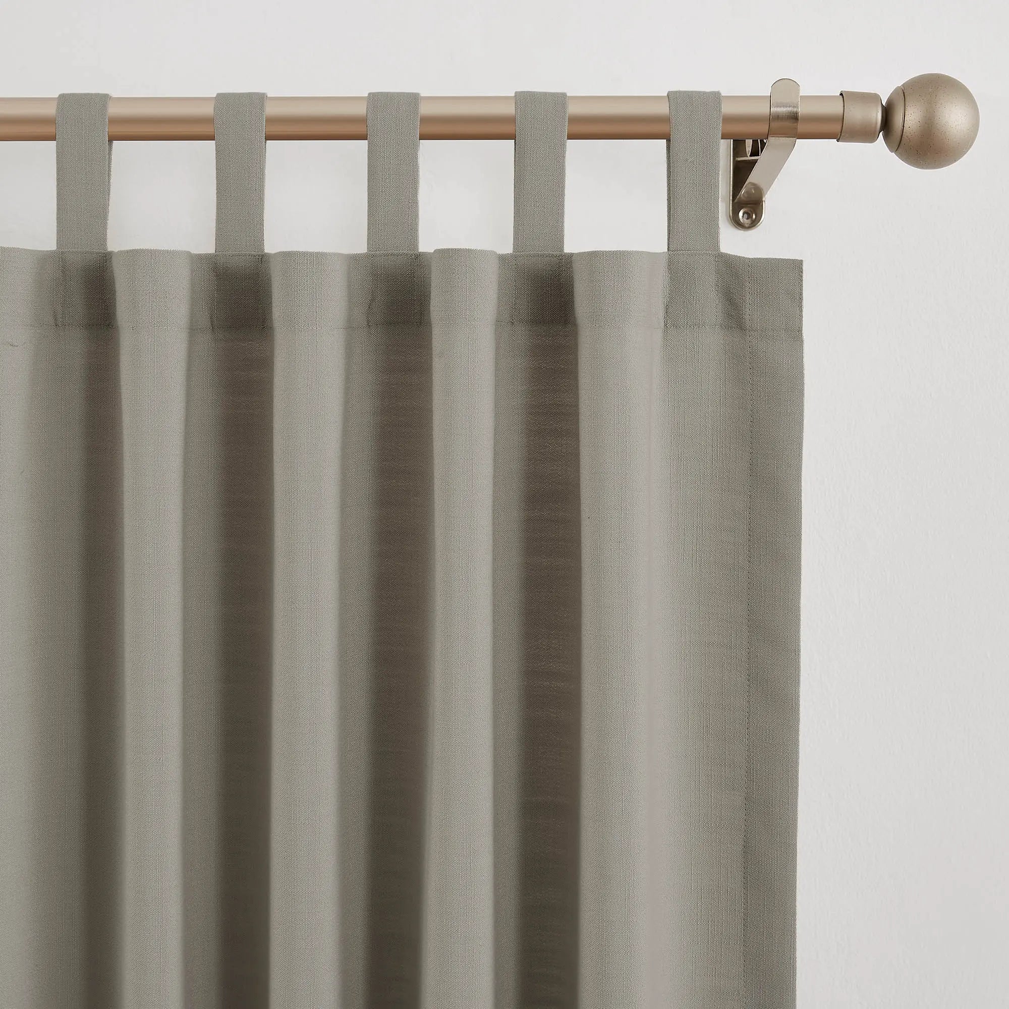 Ilythra cotton-linen light filtering layered double-layer curtain set model 608-4 scene 6 showcasing window curtains