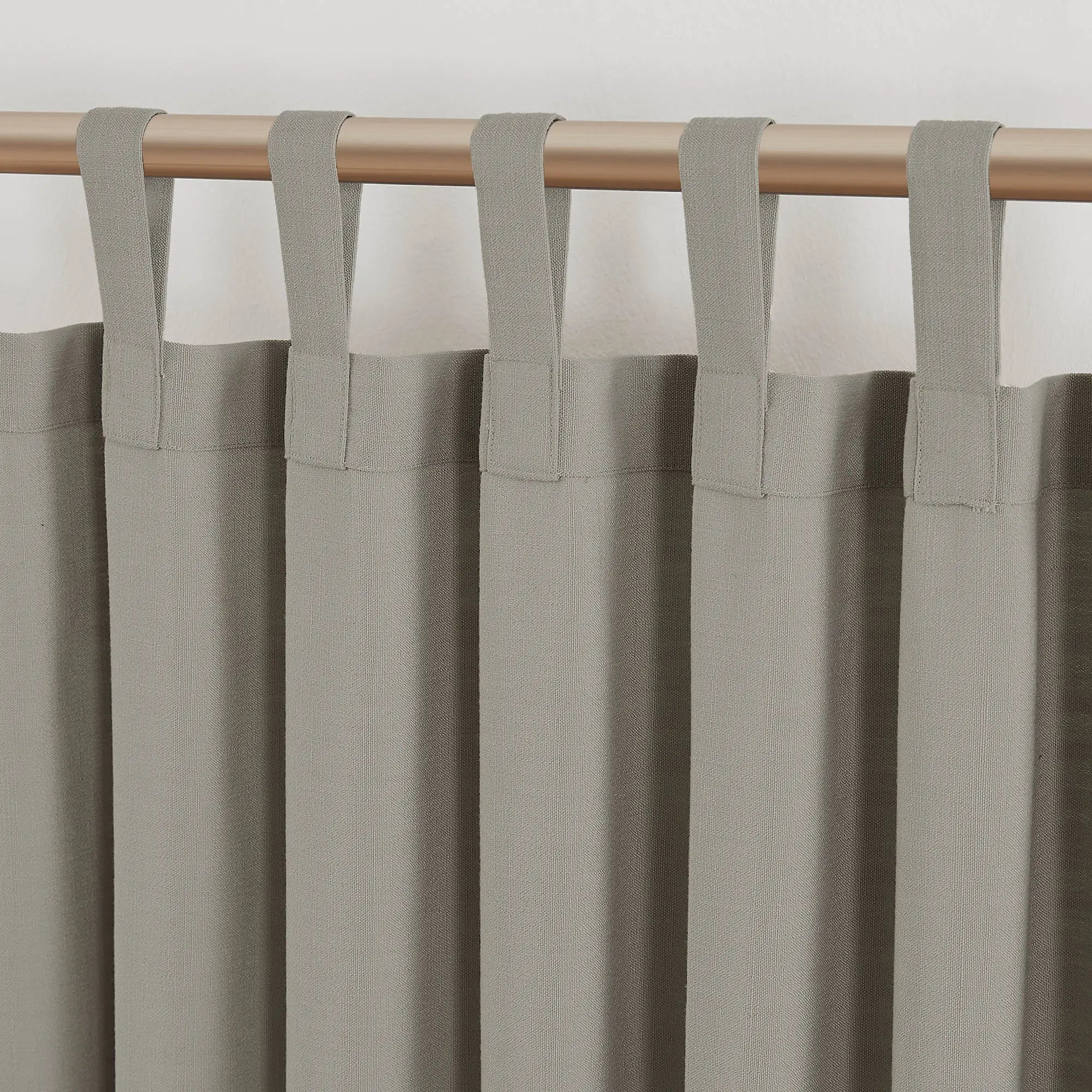 Ilythra cotton-linen light filtering layered double-layer curtain set model 608-4 scene 8 showcasing window curtains