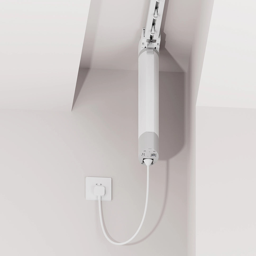 Kaelen Custom Motorized Curtain Track, quiet operation and safe, reliable performance