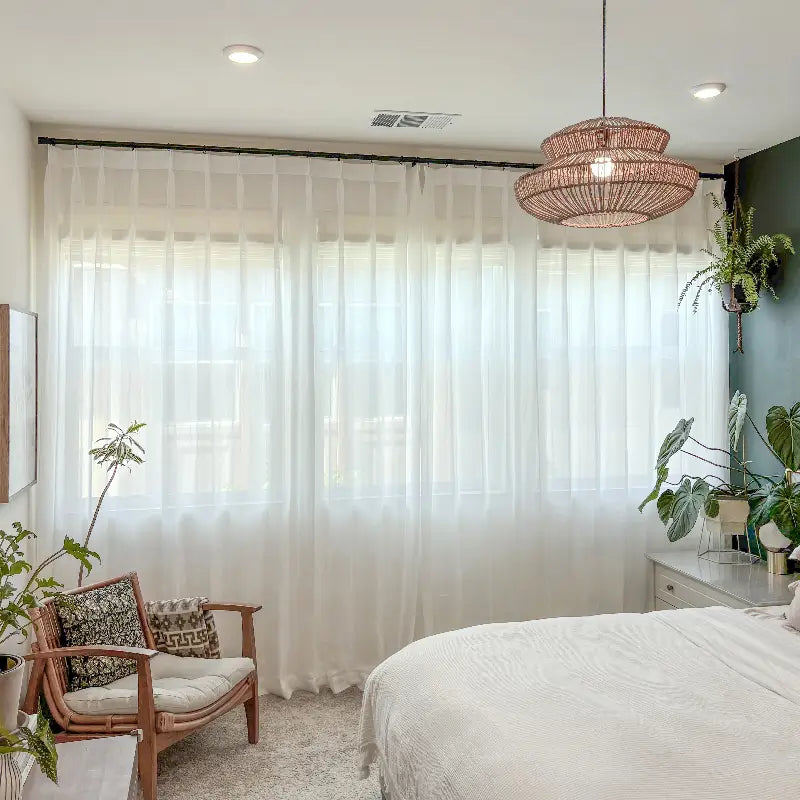 Liana 2023-37 light-filtering sheer curtains