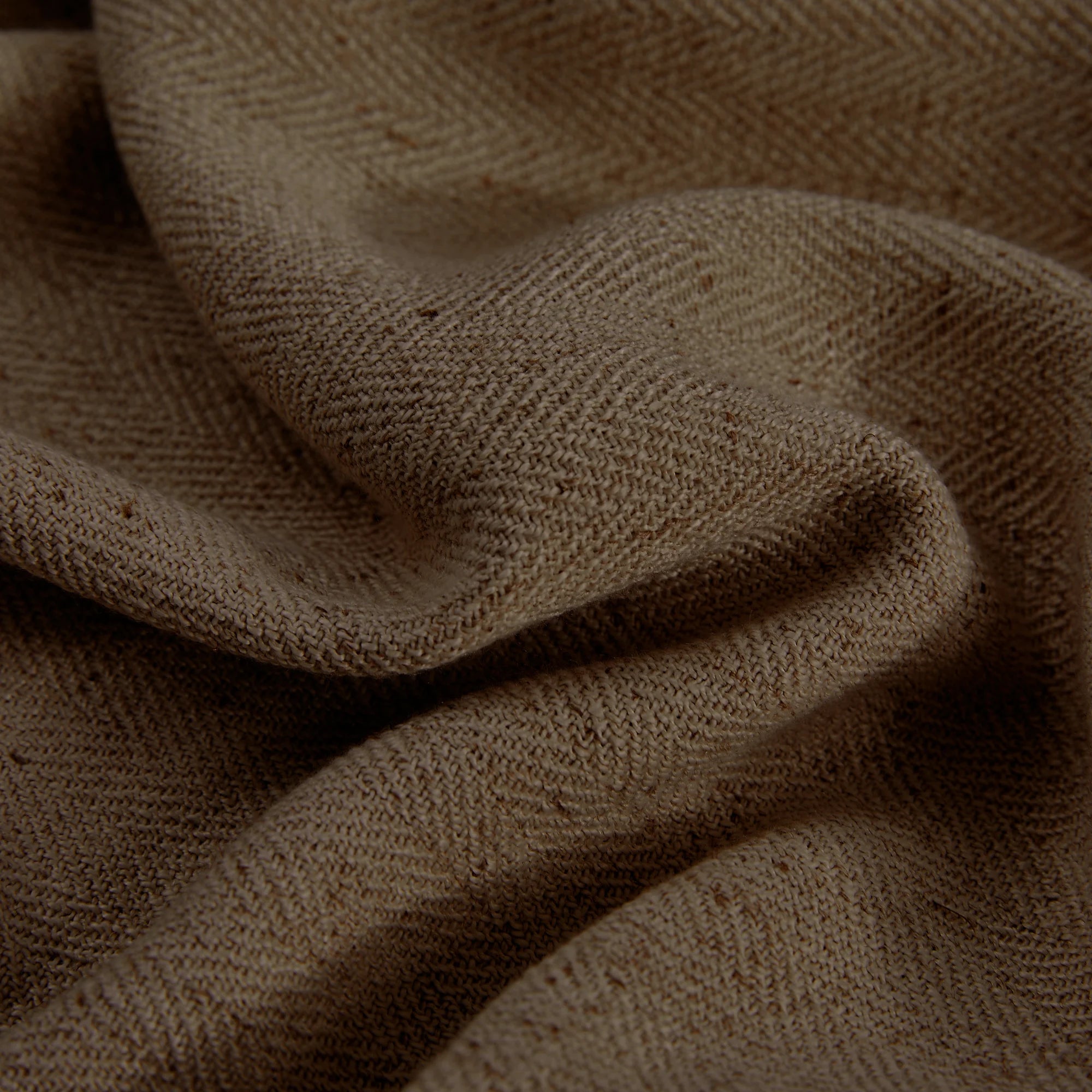 Liranne 958-15 linen cotton blend curtain, warm and elegant, detail display