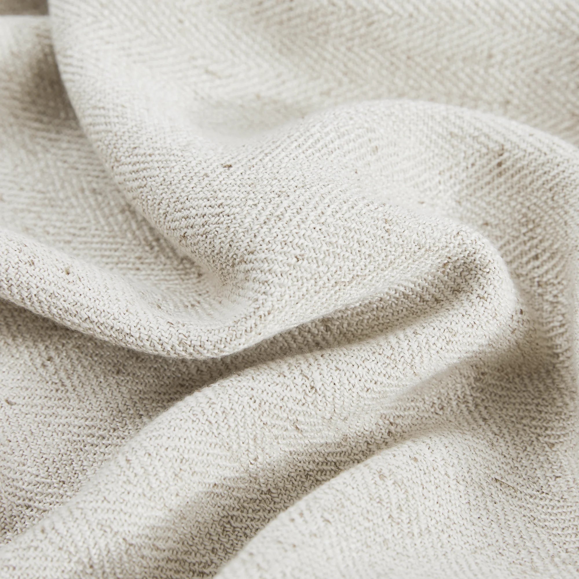 Liranne 958-5 linen cotton blend curtain, warm and elegant, detail display
