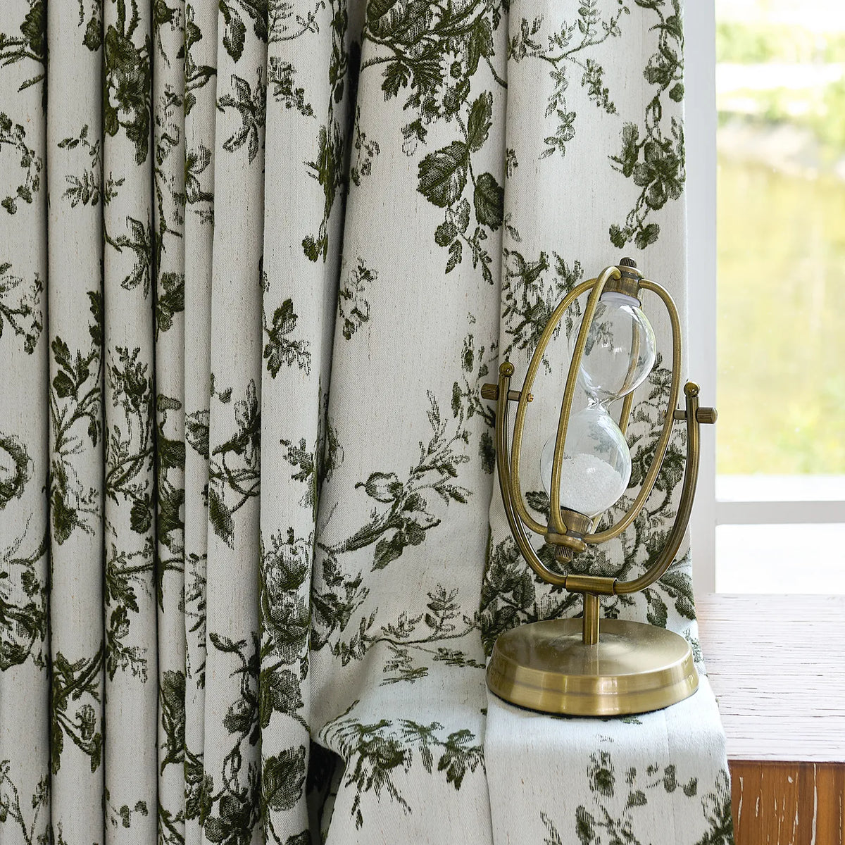 Lirienne 2025-21 linen drapes durable and exquisite detail display