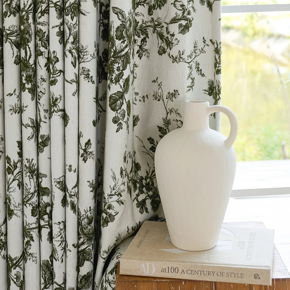 Lirienne 2025-21 linen drapes durable and exquisite detail display