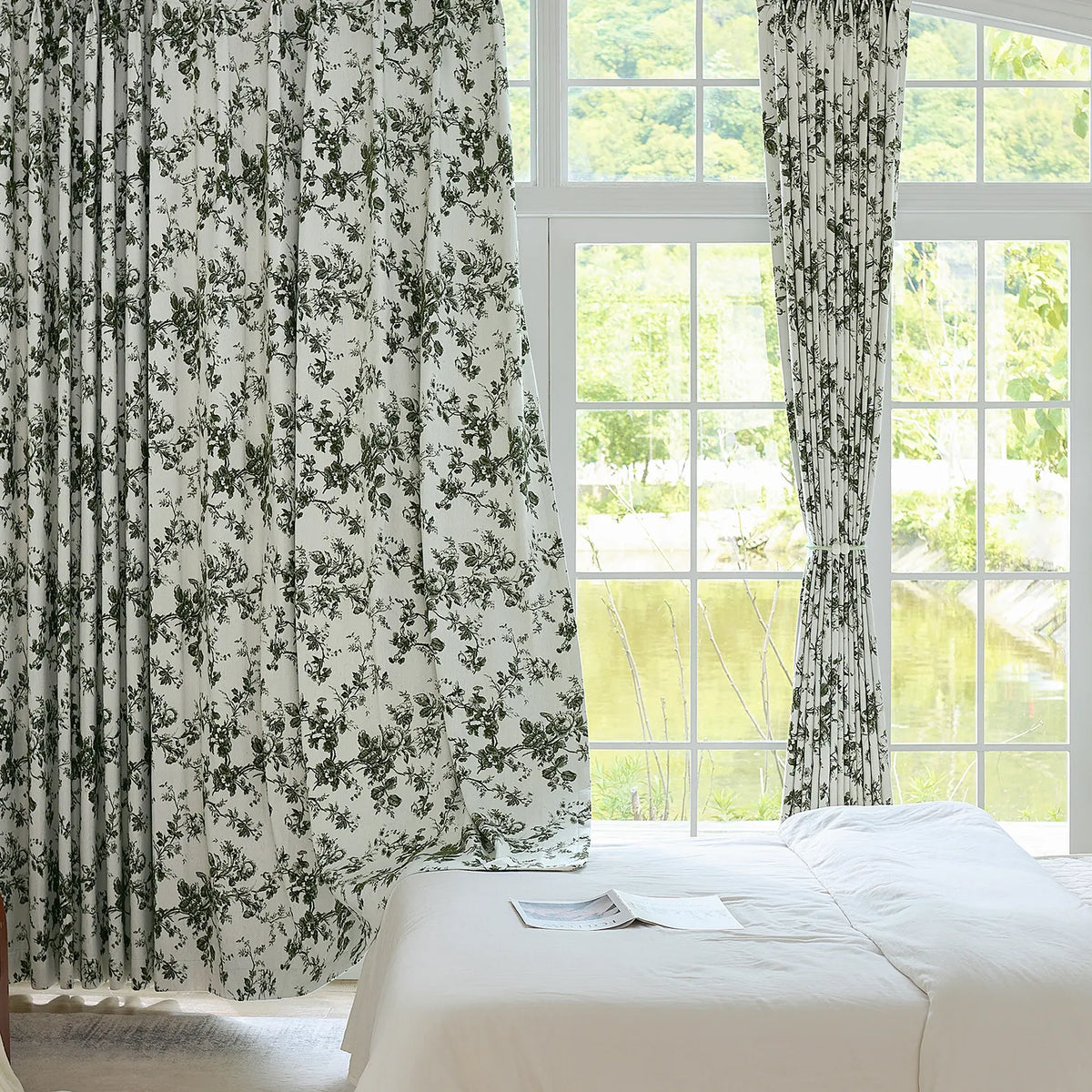 Lirienne 2025-21 linen drapes durable and luxurious for bedroom