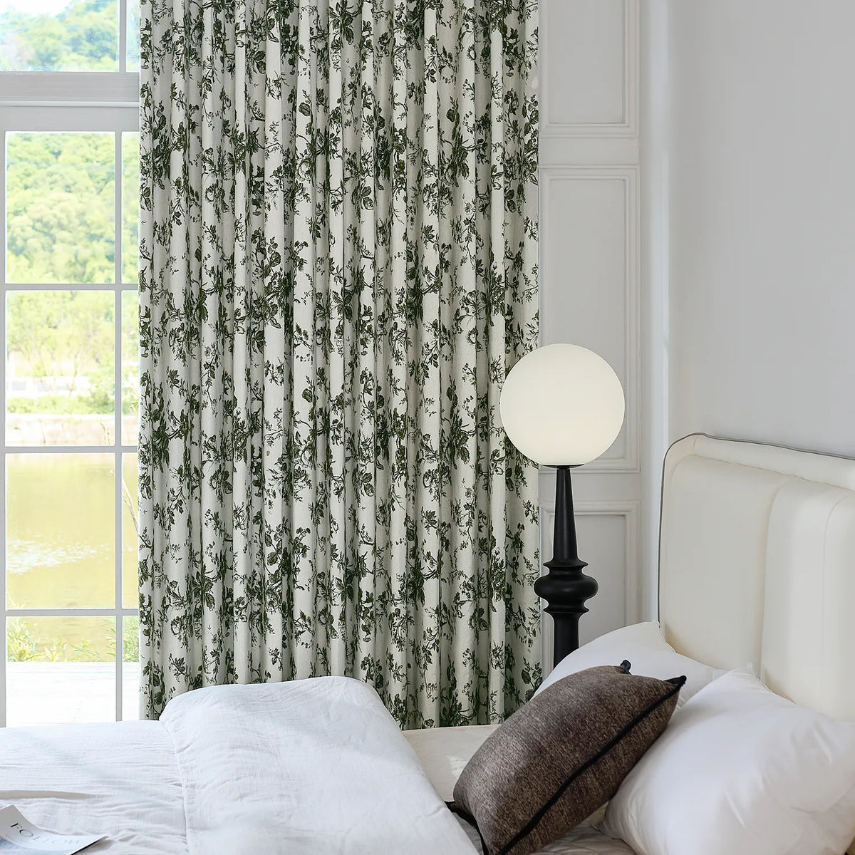 Lirienne 2025-21 linen drapes durable and luxurious for bedroom
