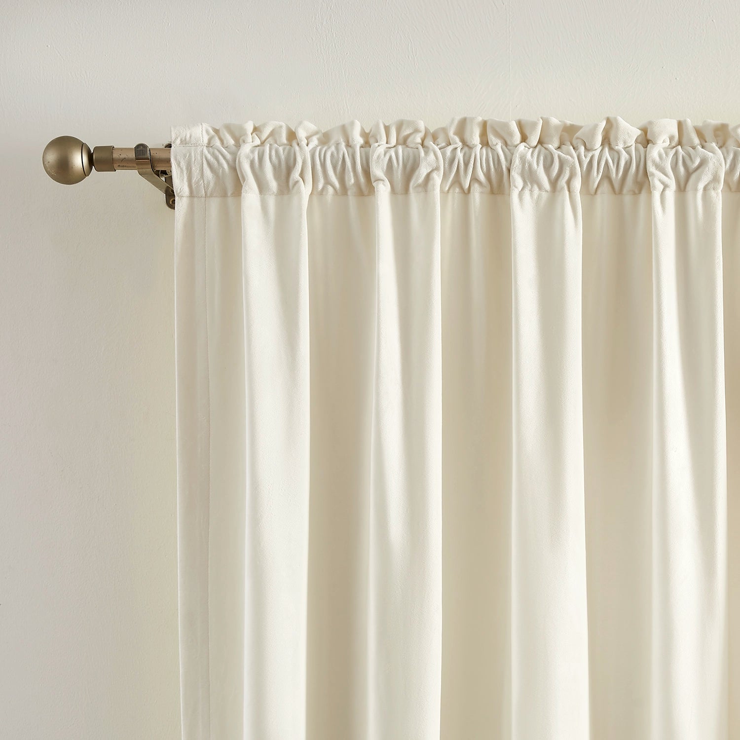 Luna A5018-01_scene_2 premium velvet drapery with elegant draping effect in a modern home interior
